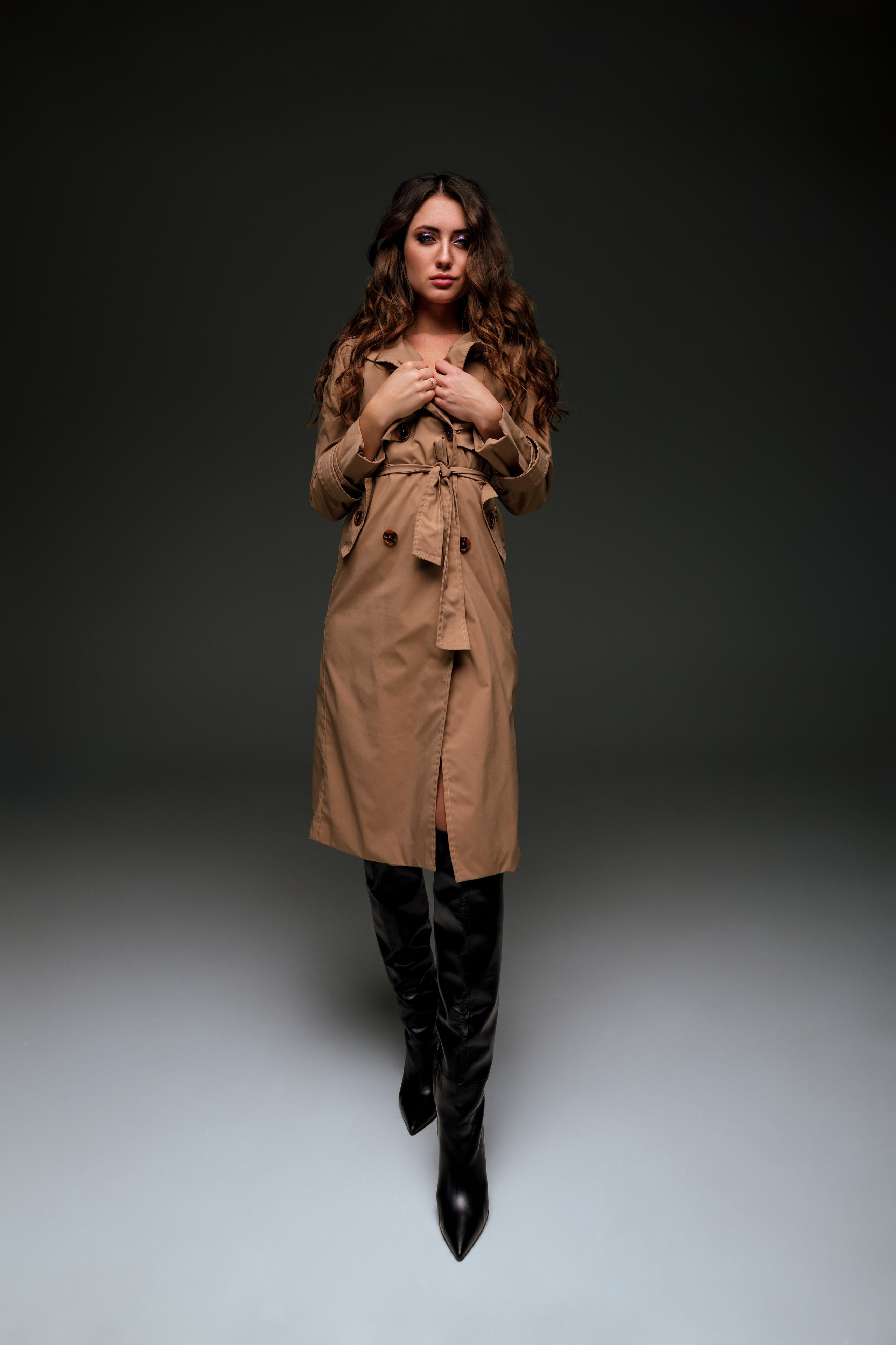 Фотосет в студии на циклораме с Анастсией в формате для «себя»