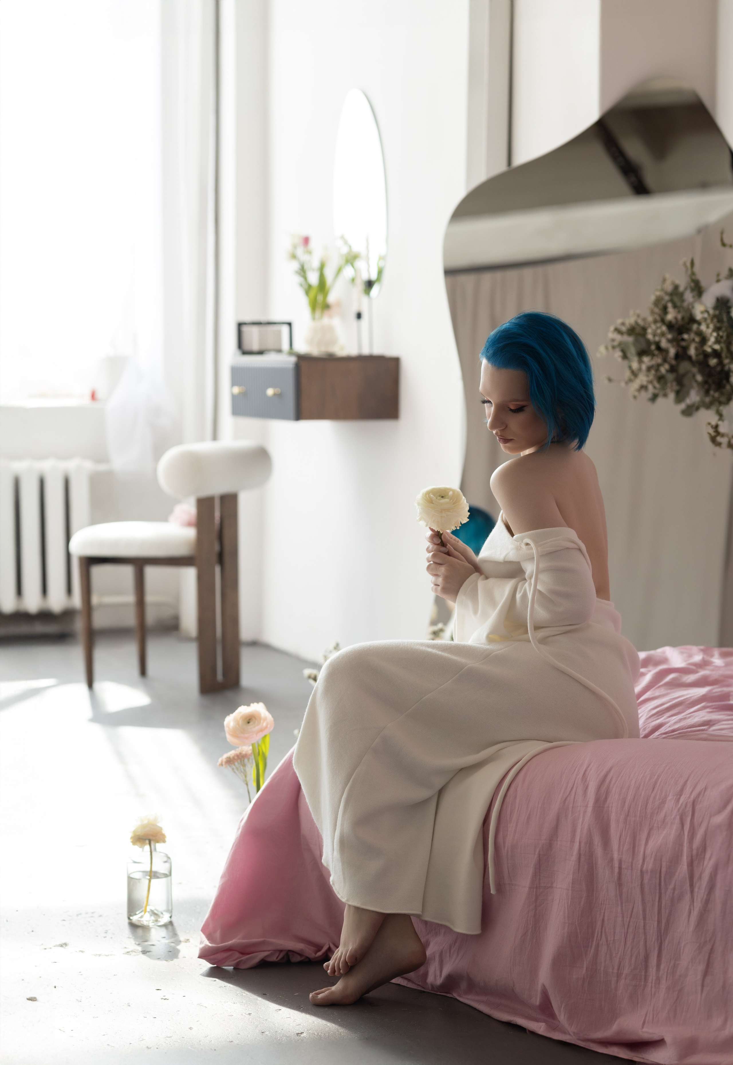 Женский портрет в студии. Фотограф Минск