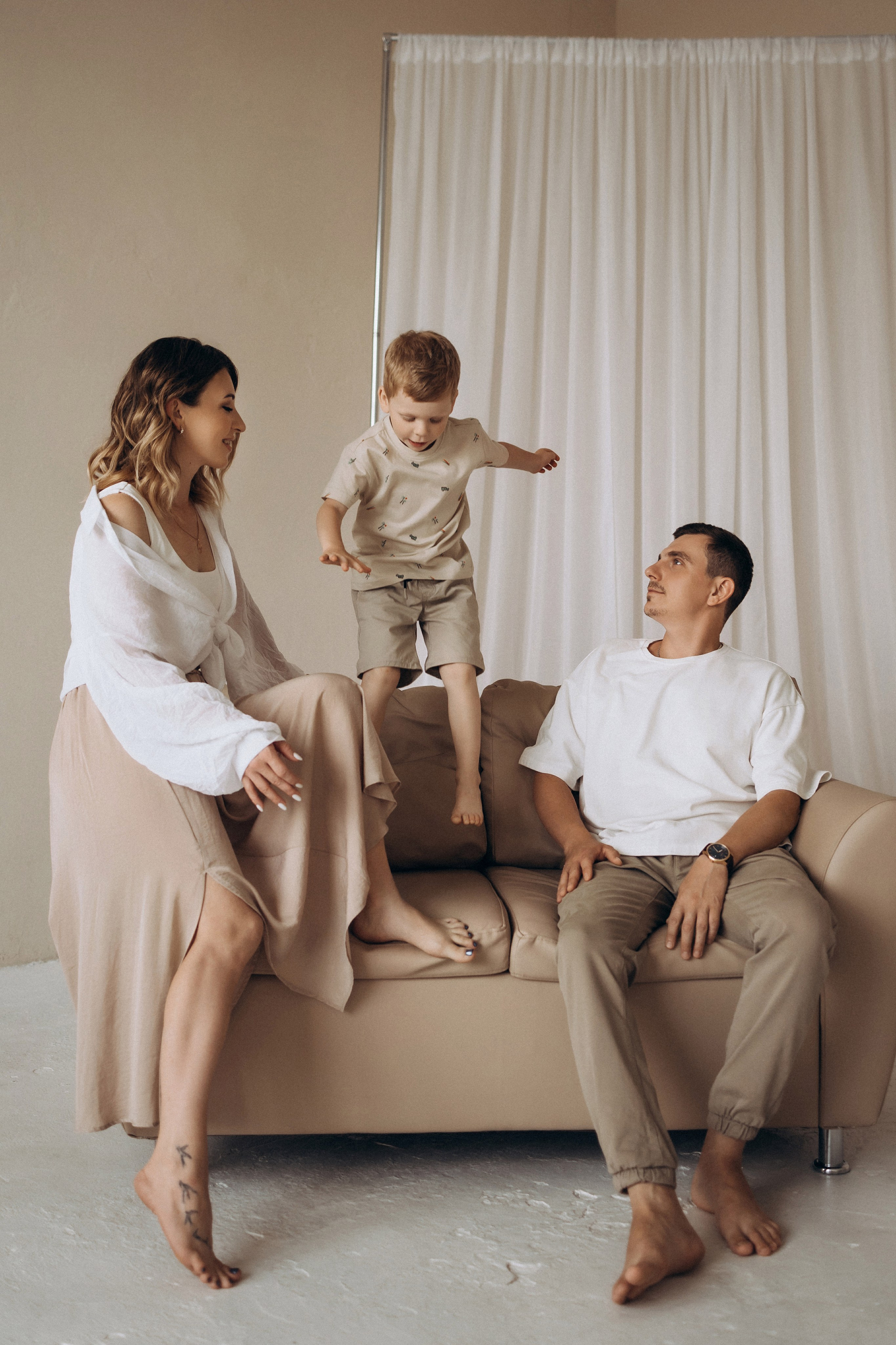 Дмитрий, Алёна и Демид. Фотограф Нижний Новгород