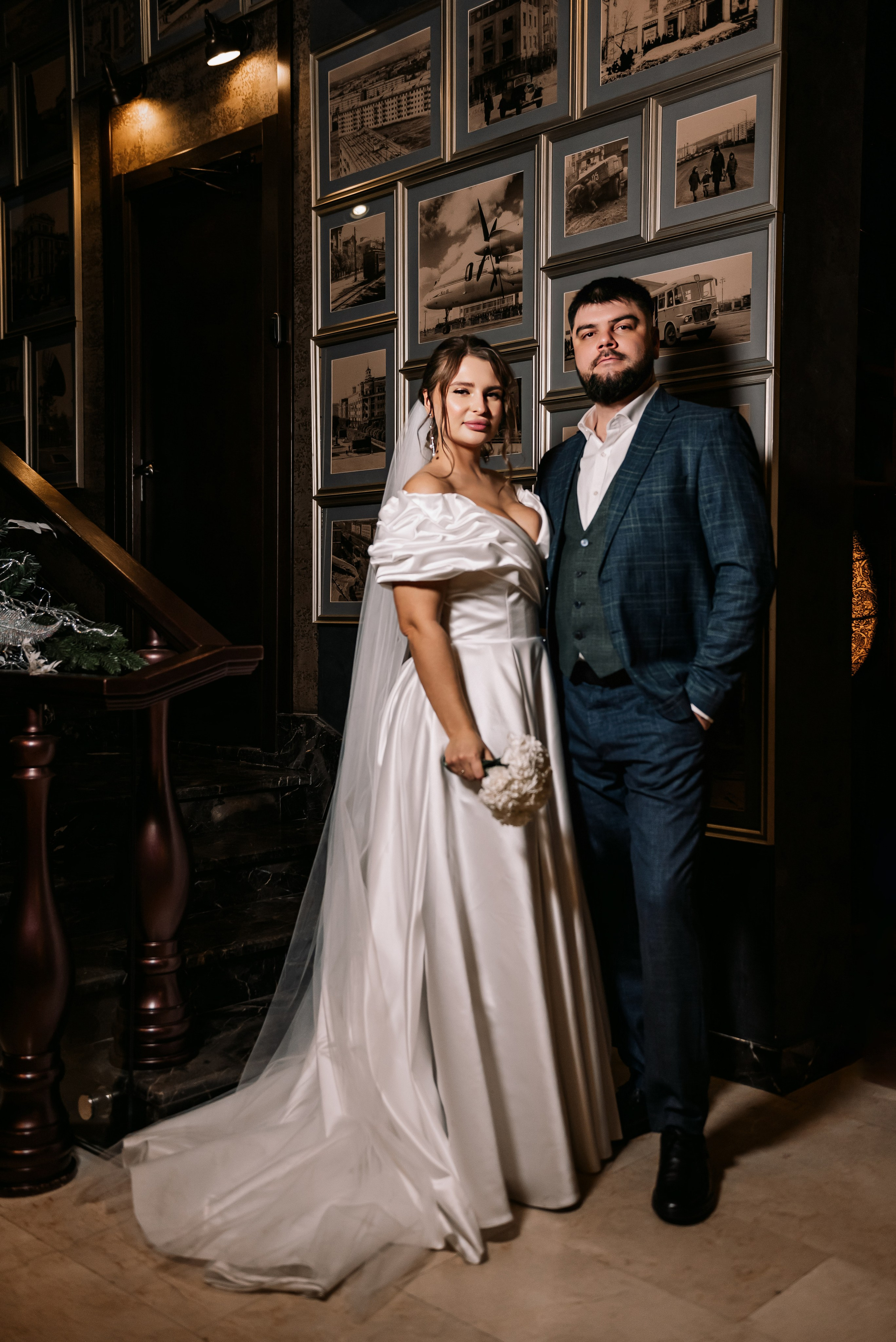 Свадебная фотосессия в отеле Томь г. Кемерово