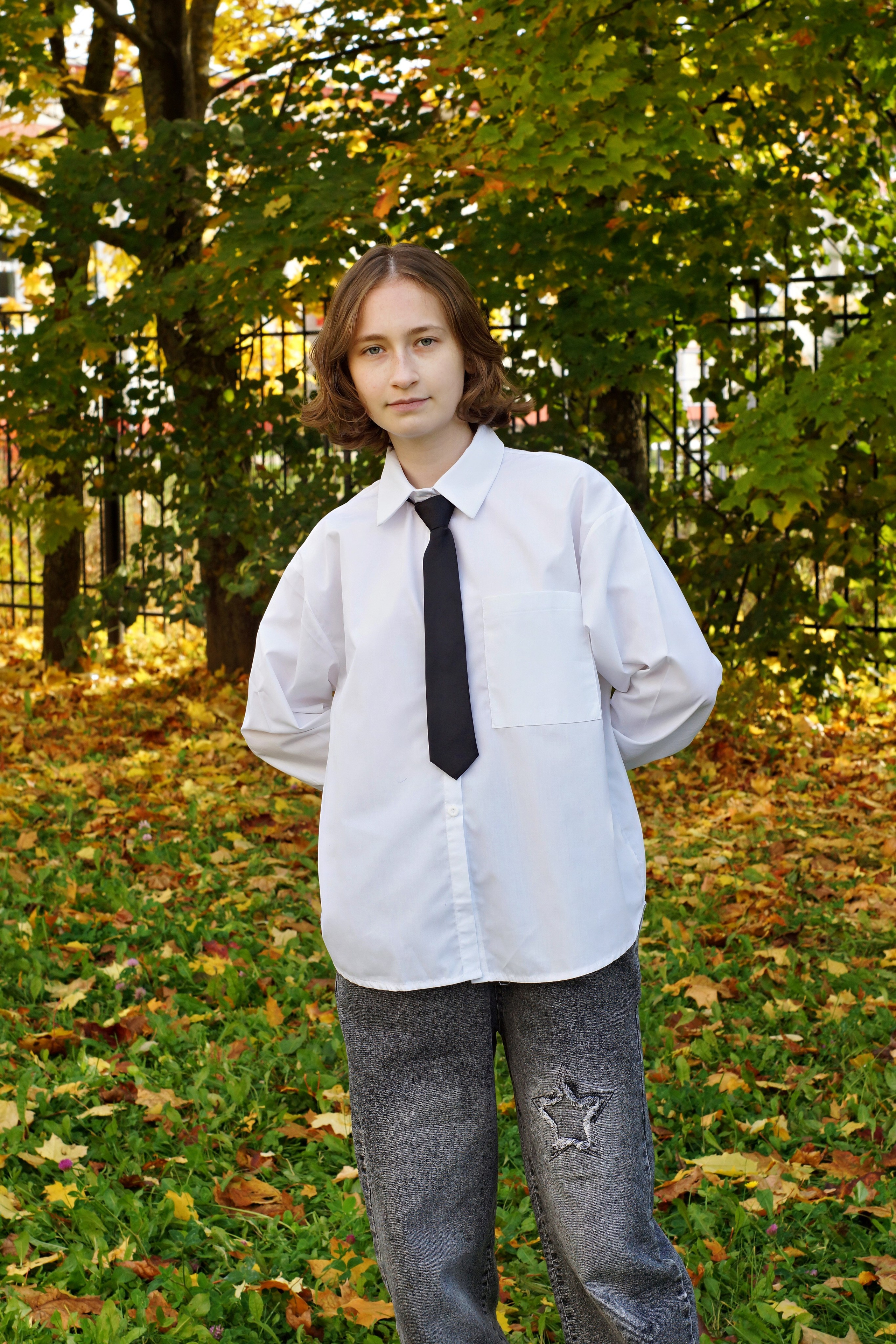 Осенняя фотосессия в школе г. Йошкар-Ола