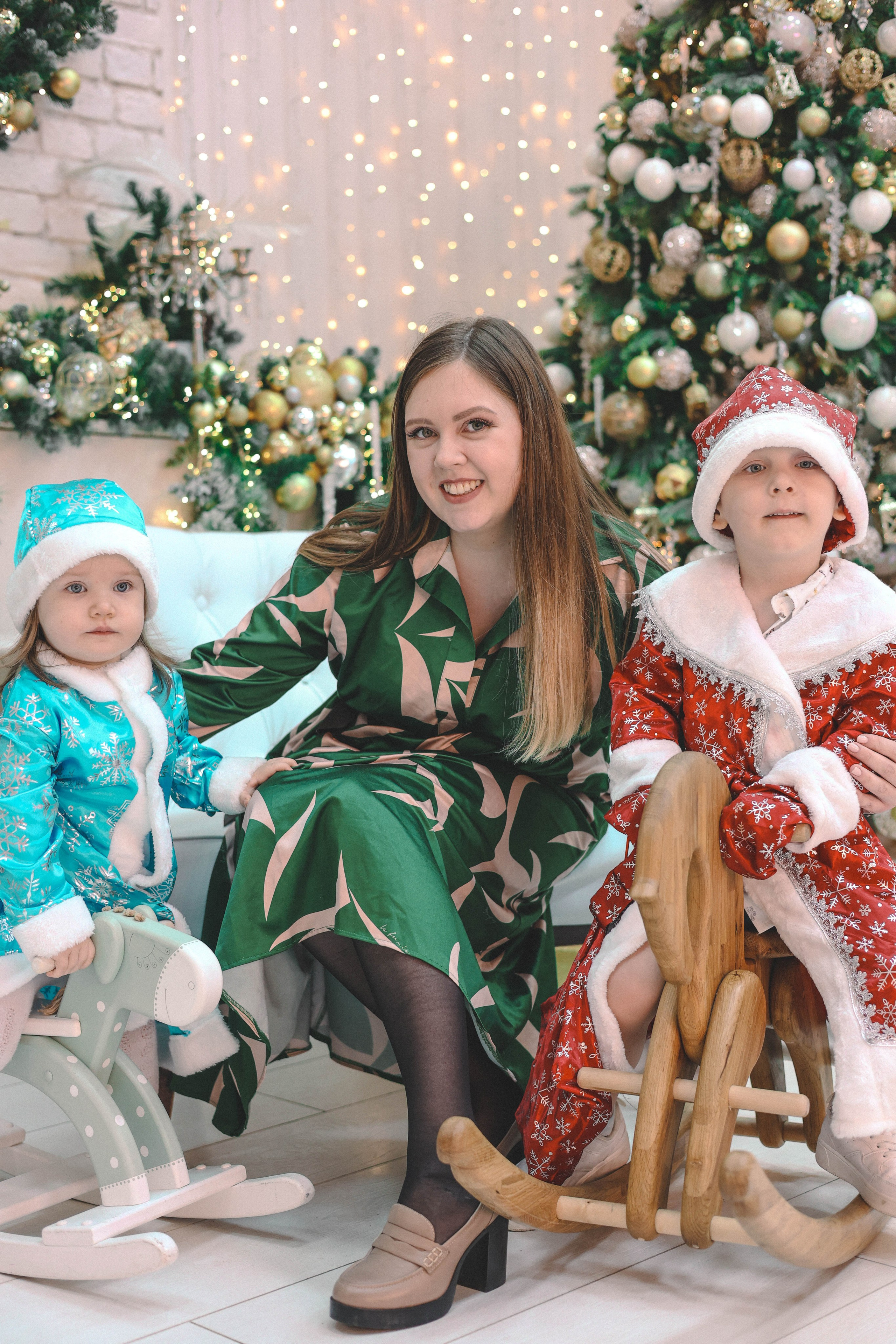 Новогодняя история «Яна и ее семья». Фотограф в Москве Анастасия Калинина