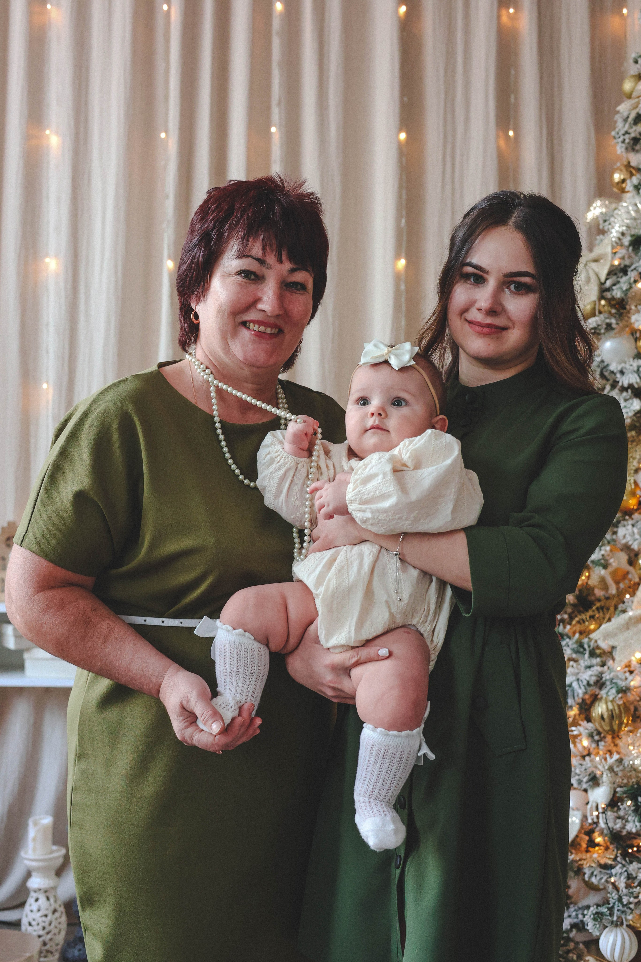 Новогодняя история «Светлана и ее семья». Фотограф в Москве Анастасия Калинина