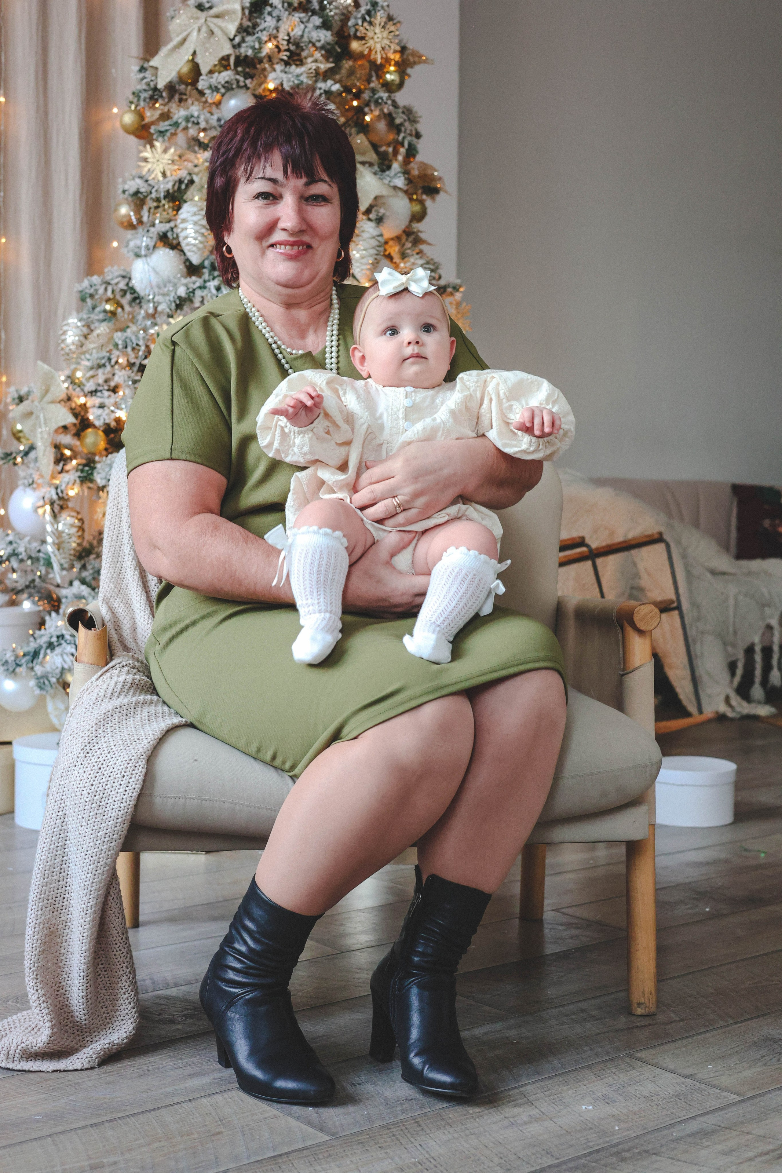 Новогодняя история «Светлана и ее семья». Фотограф в Москве Анастасия Калинина