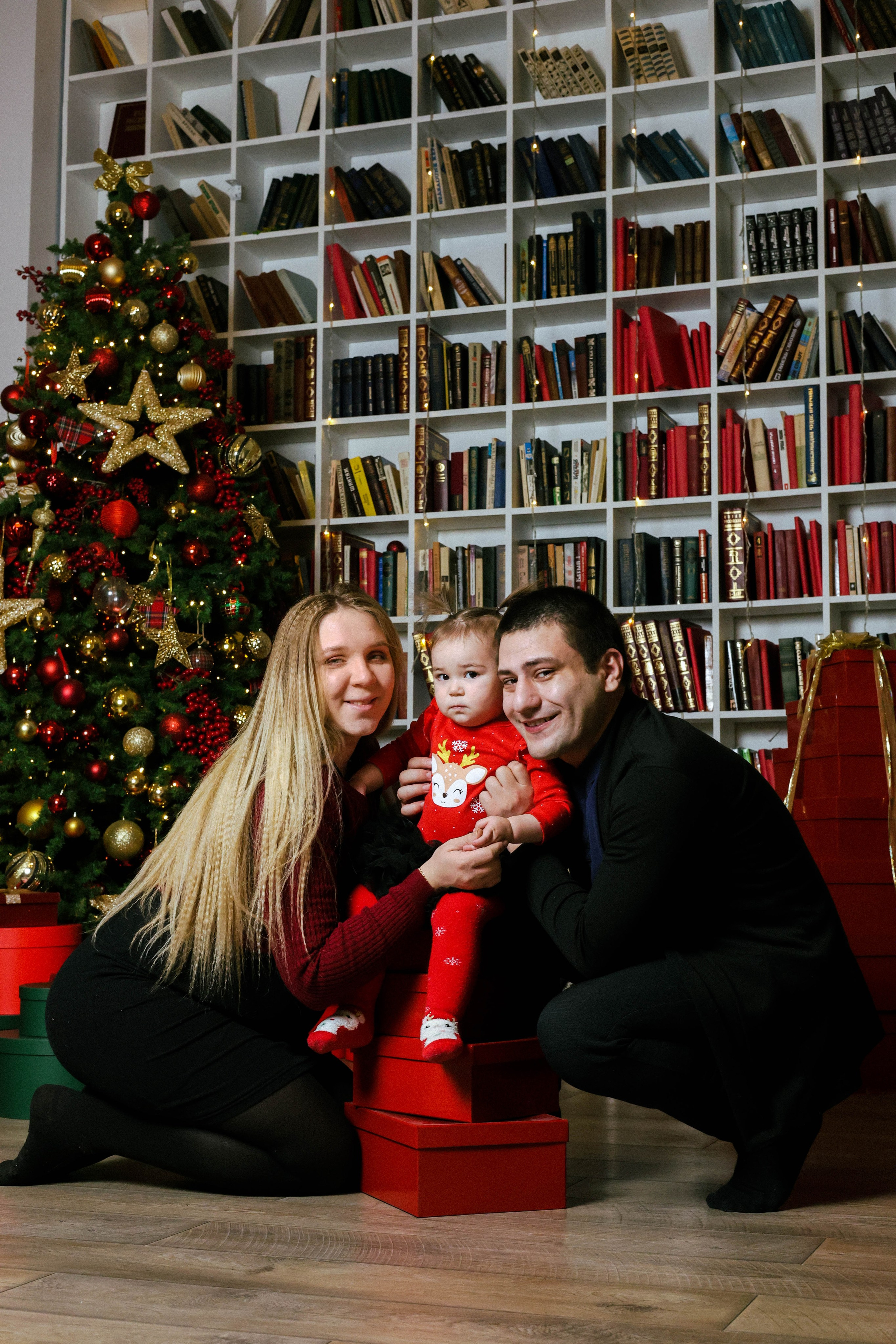 Новогодняя история «Анастасия и ее семья». Фотограф в Москве Анастасия Калинина