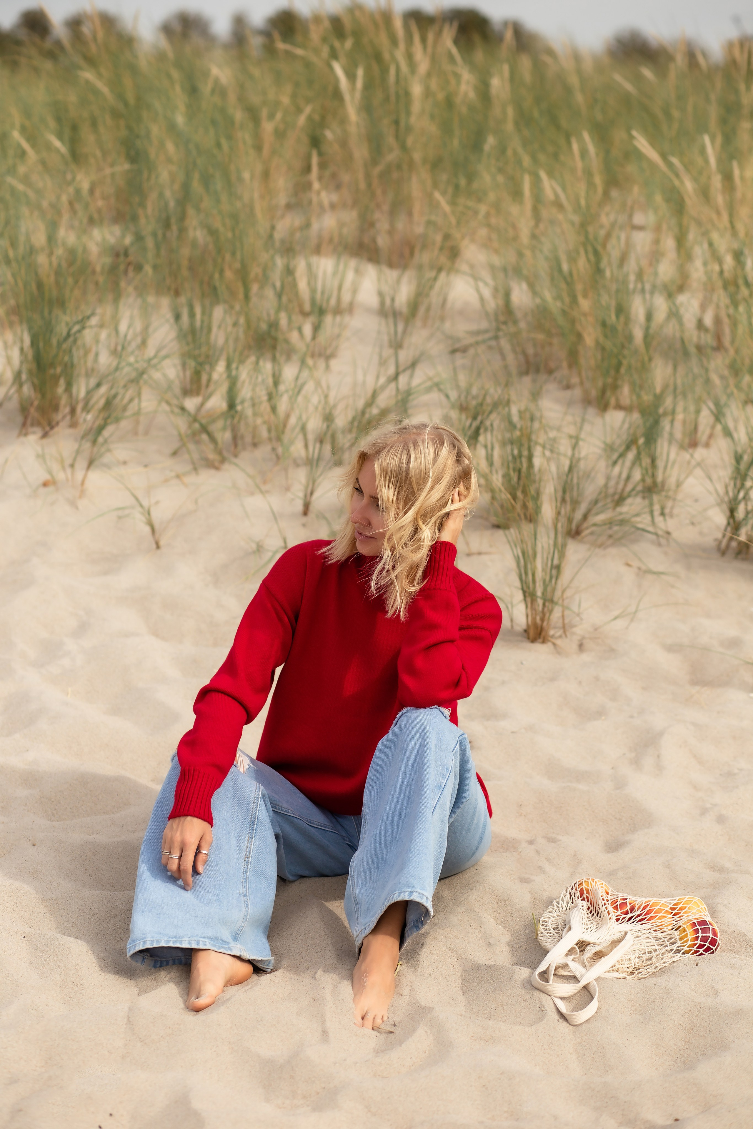 Вера в Янтарном. Перед дождем. Фотограф в Калининграде Решетникова Алина