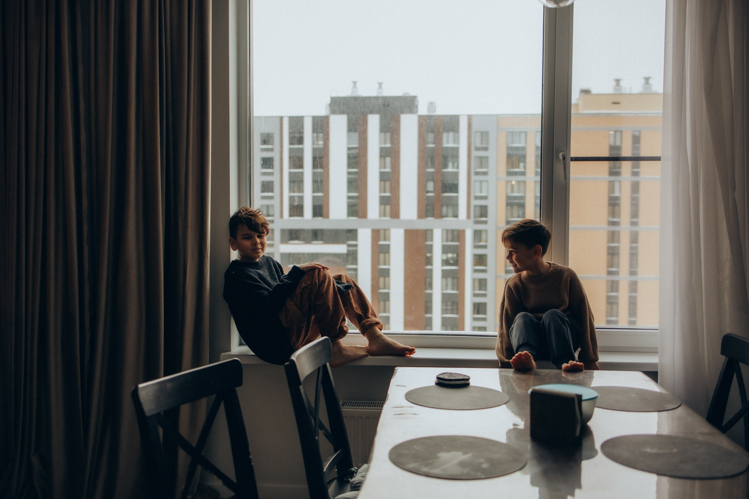 Руслан, Тимур и Луна. Семейный фотограф Москва