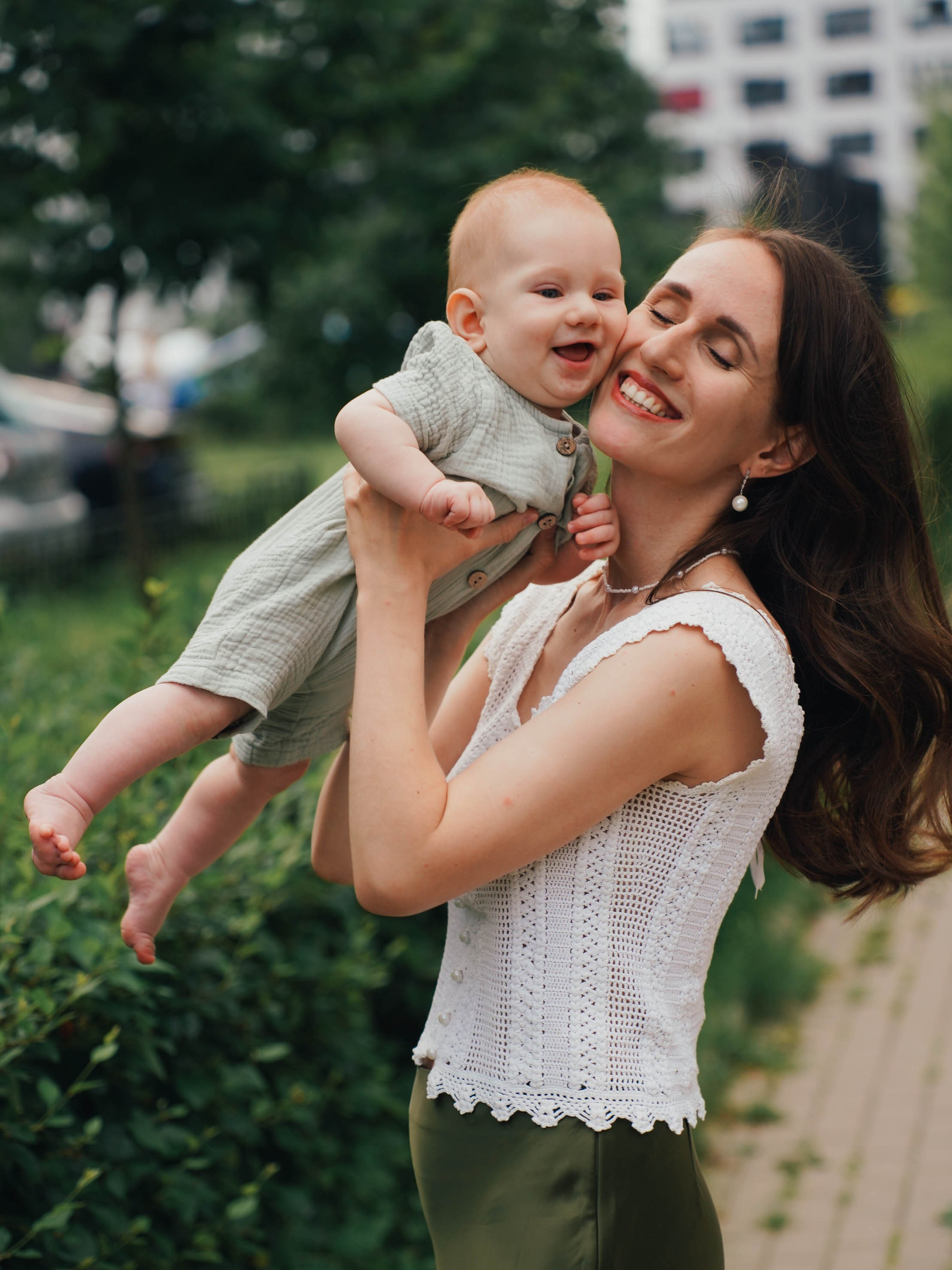Семейная прогулка Элины и малыша Артемия. Тори Ма | фотограф из Луганска Виктория Марченко