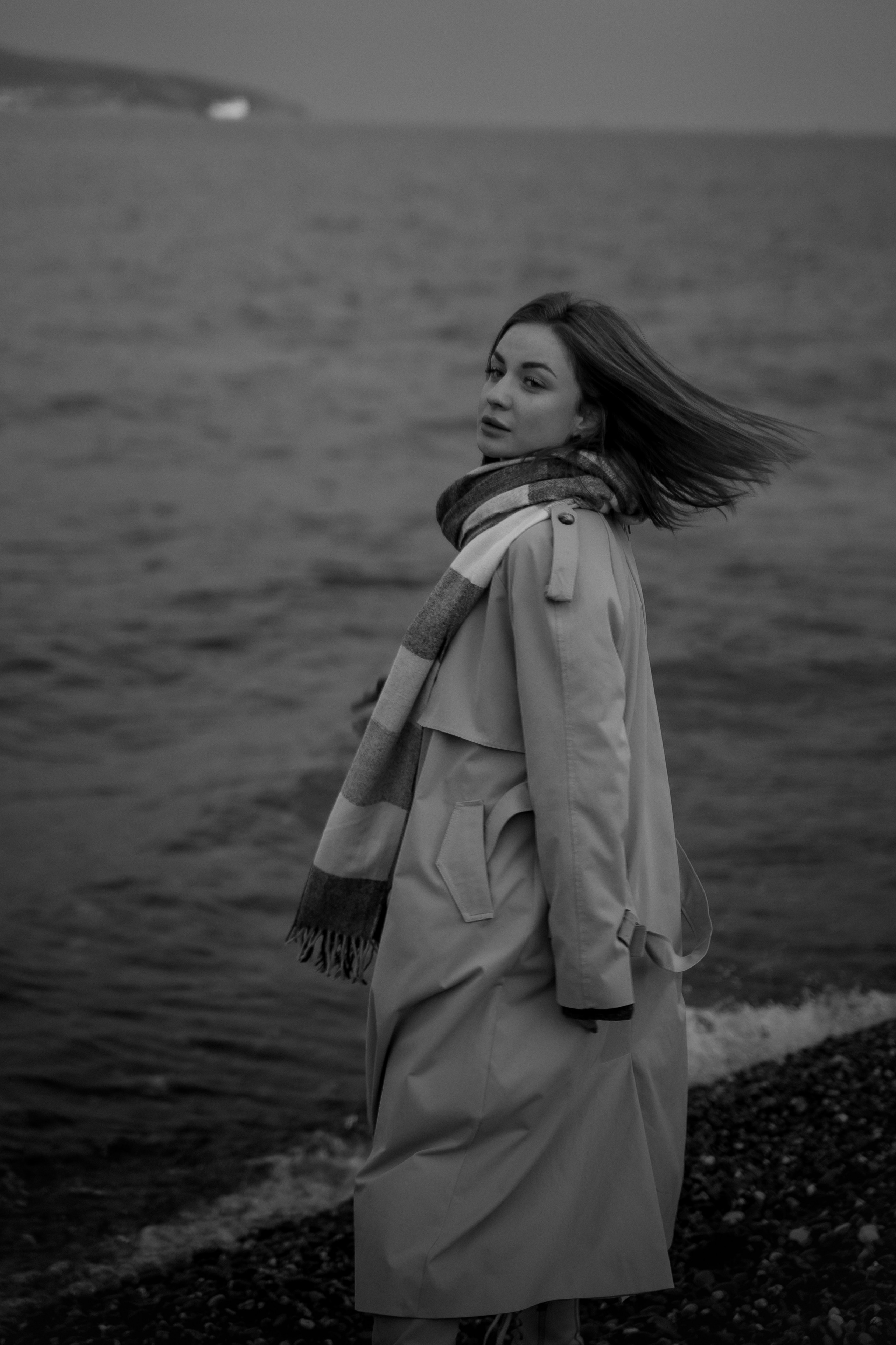 Осенняя фотосессия у моря в Новороссийске. Фотограф Екатерина в городе Новороссийск