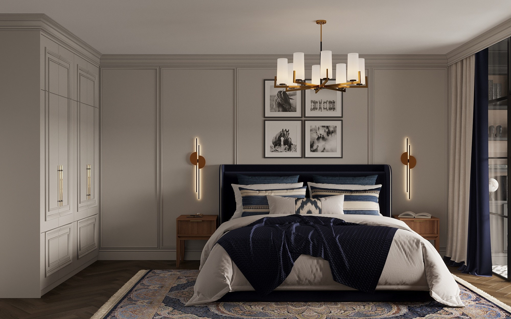 Квартира «ЖК Бриз» г. Геленджик, 103 кв. м. Цель: подарок родителям от детей для постоянного проживания. Дизайн интерьеров, строительство, ремонт домов и квартир в Геленджике