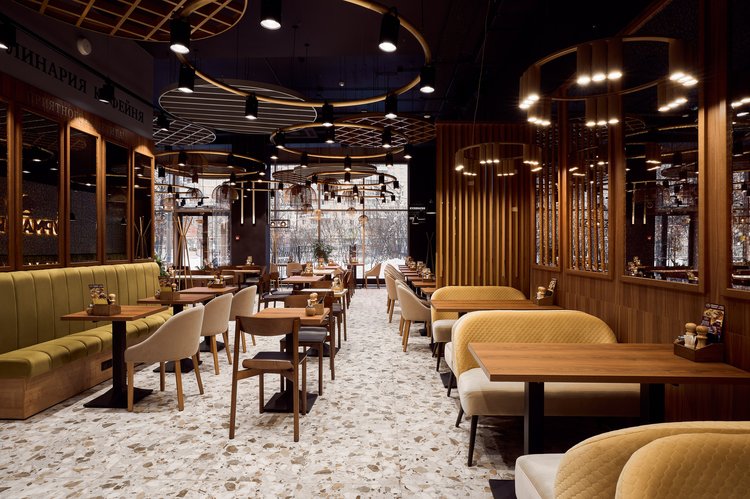 Кафе Гурманика на Бутырской (Бизнес съемка). Бояршинов Антон Интерьерный фотограф/видеограф Москва