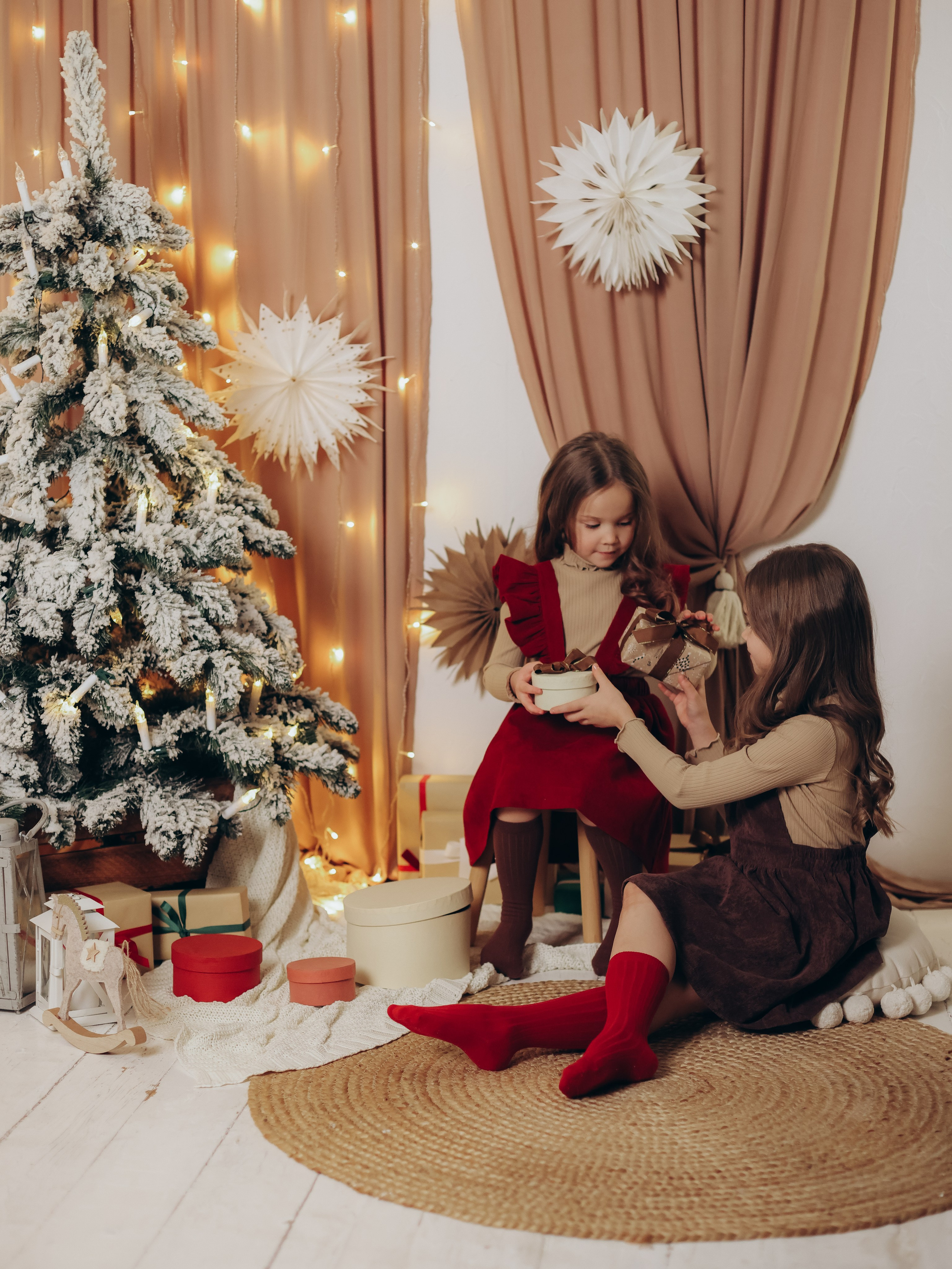 Сестренки. Мультифотограф Динара Ахмедзянова