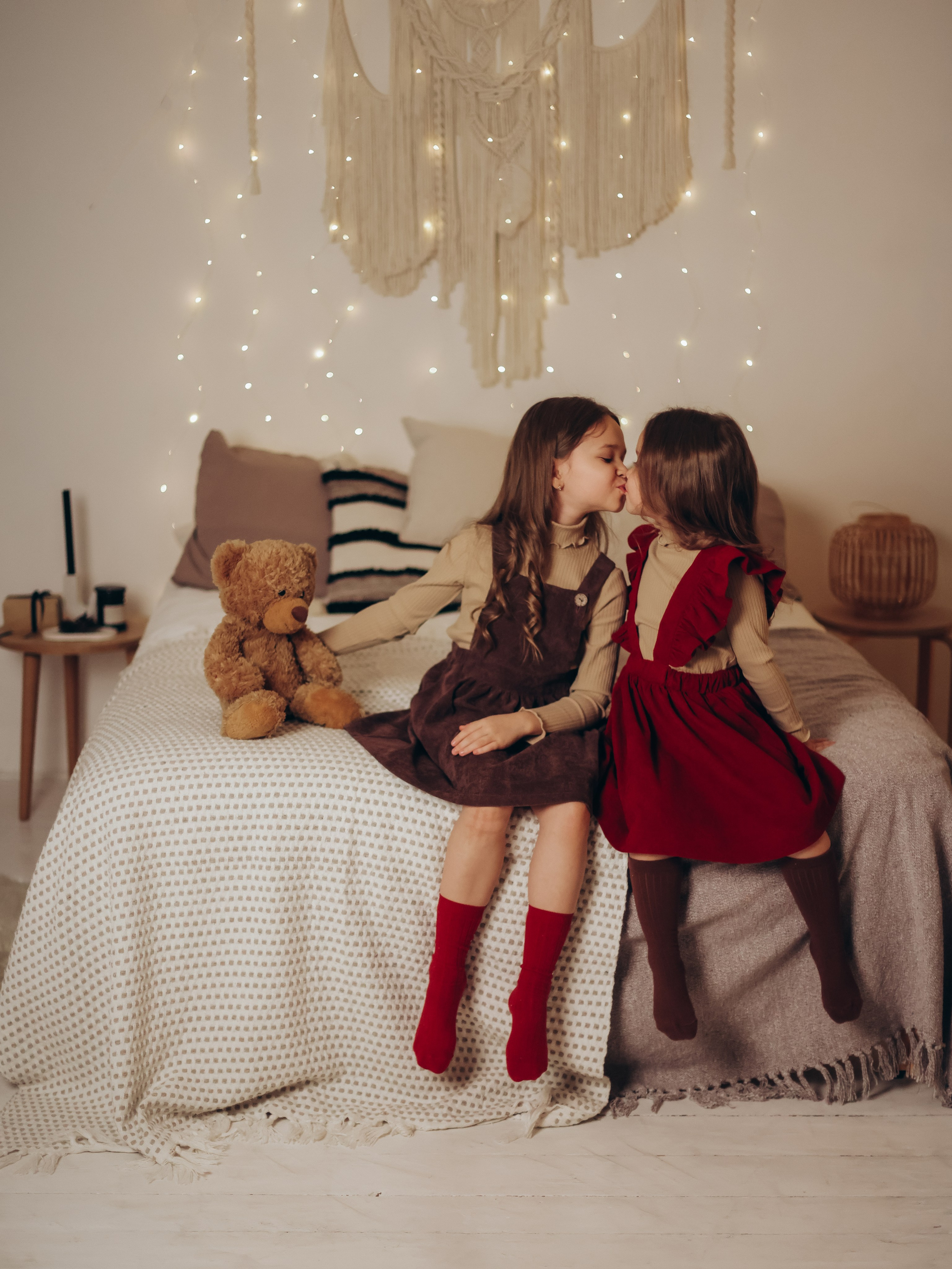 Сестренки. Мультифотограф Динара Ахмедзянова