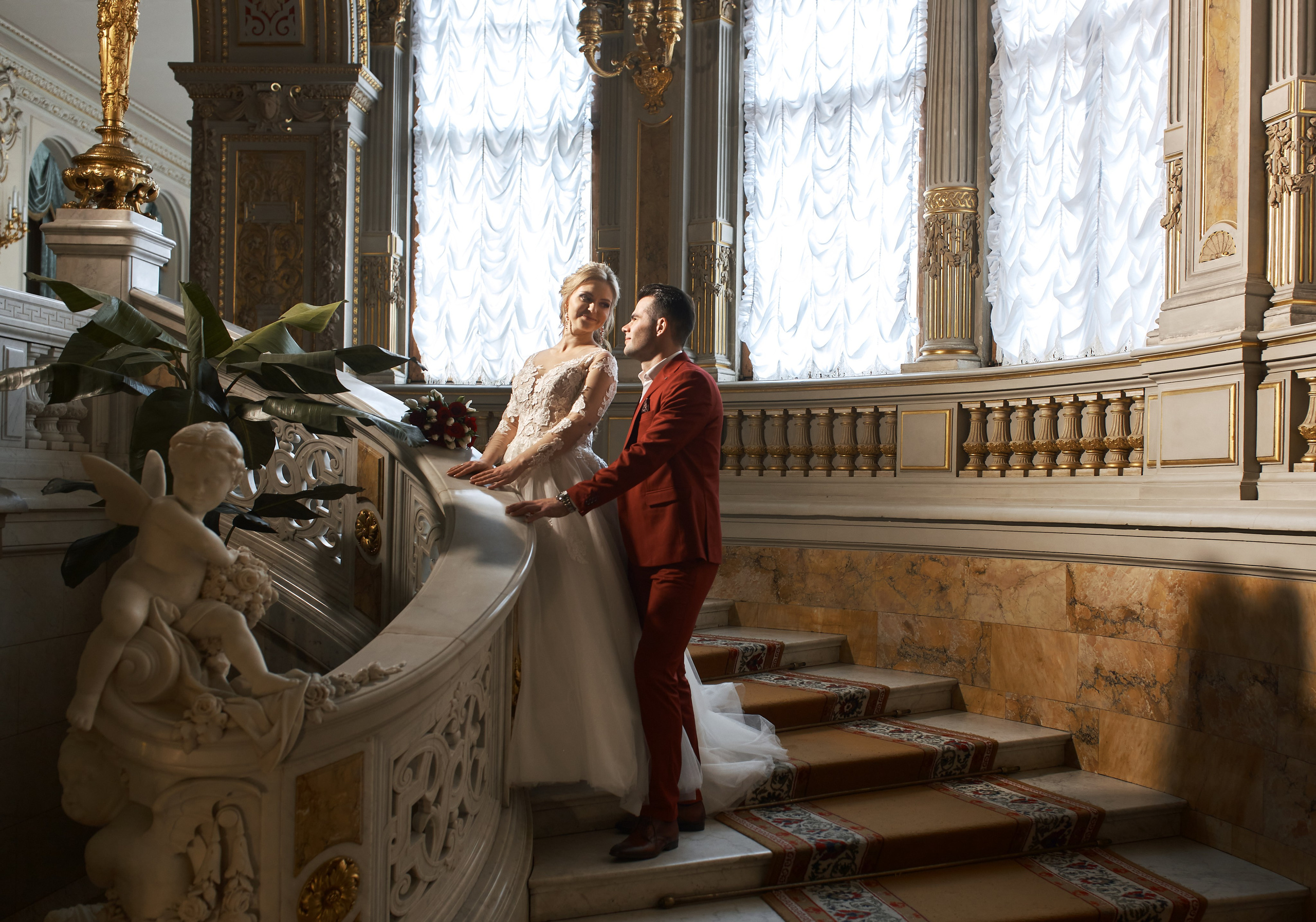 Свадьба Кировский ЗАГС и Дом Ученых. Фотограф в Санкт-Петербурге Знаменская Ирина