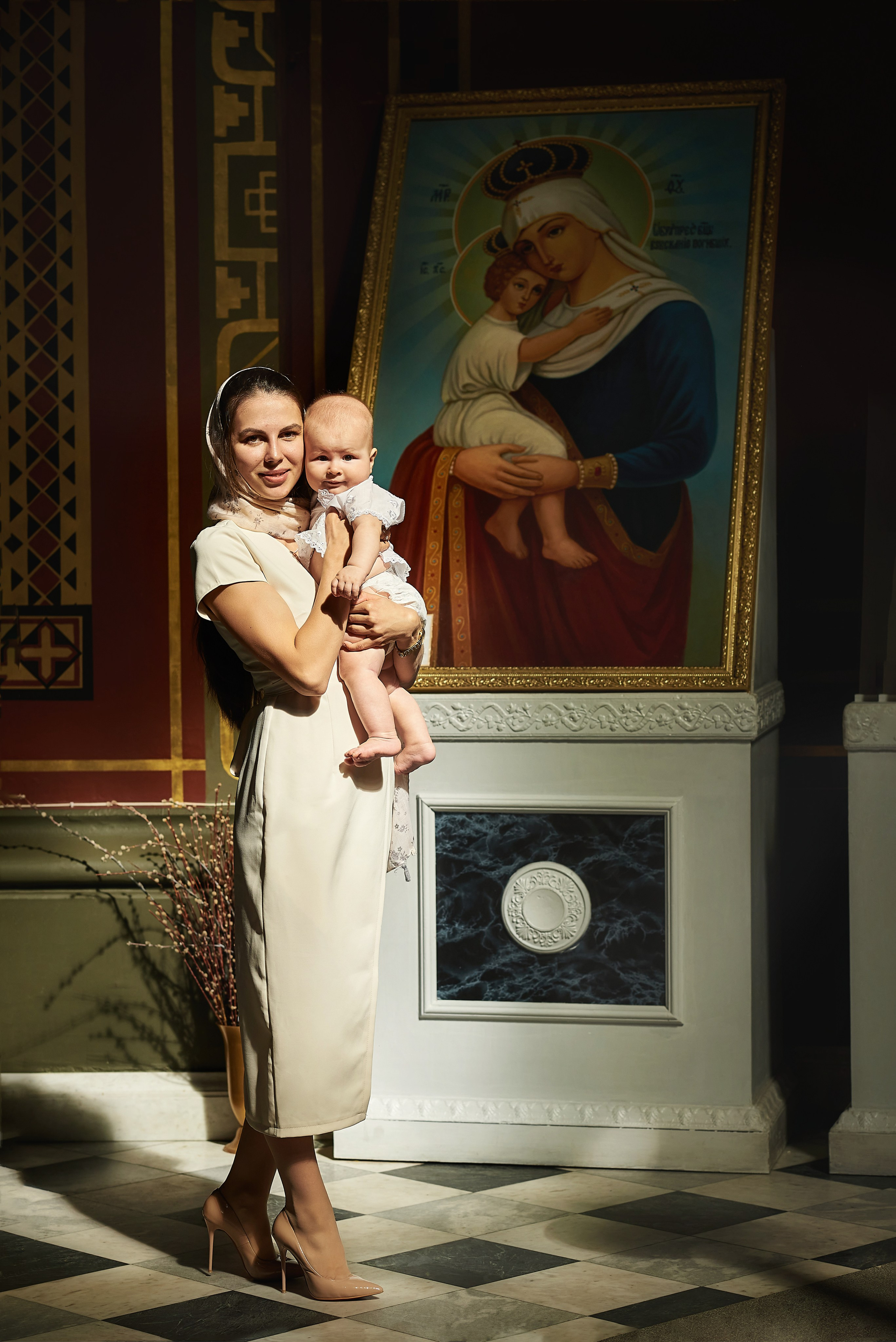 Двойное крещение в Новочеркасском соборе. Семейный фотограф в Ростове-на-Дону Татьяна Литвинова
