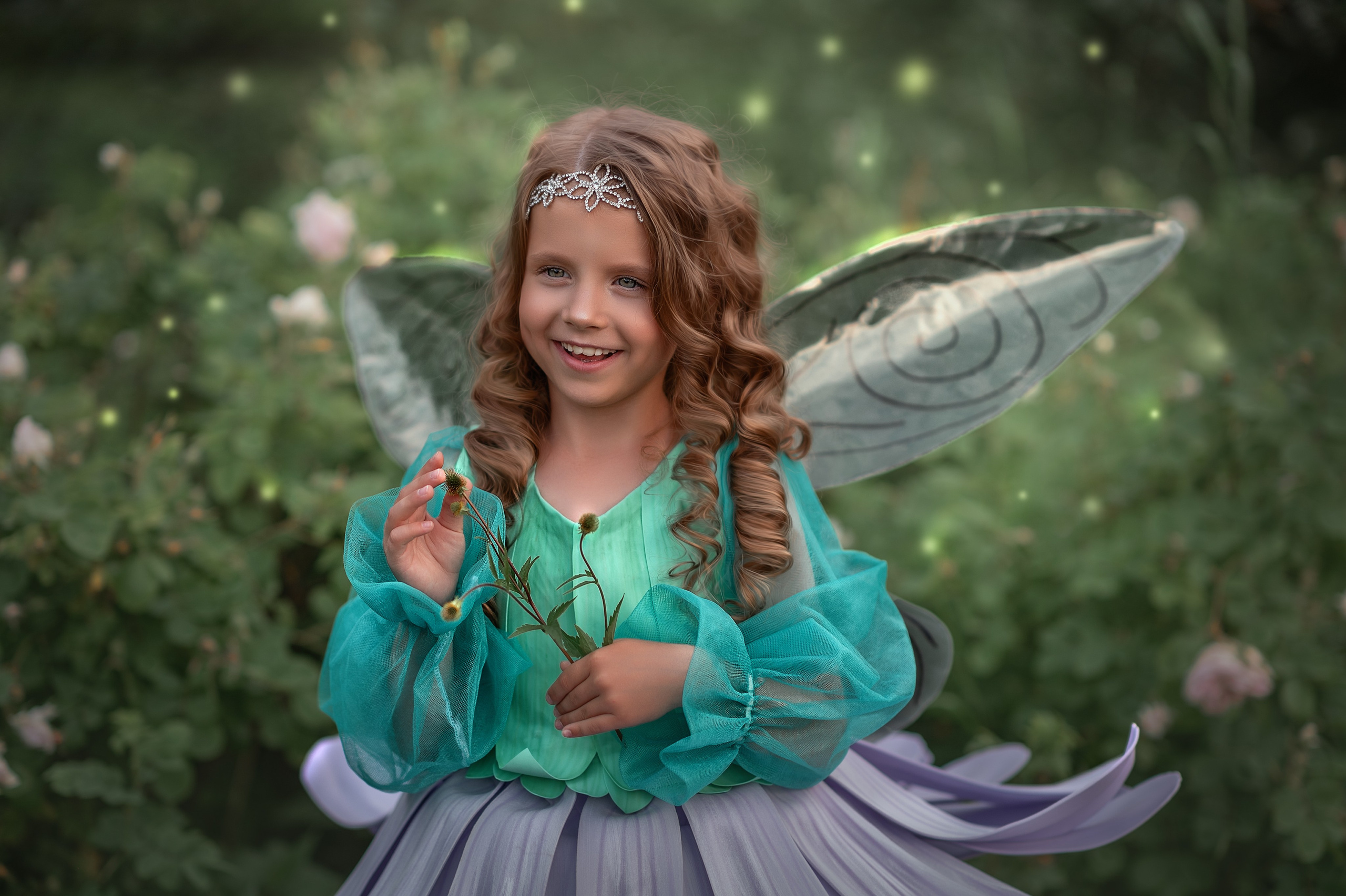 Цветочная фея. Семейный фотограф Екатеринбург Лора Мур