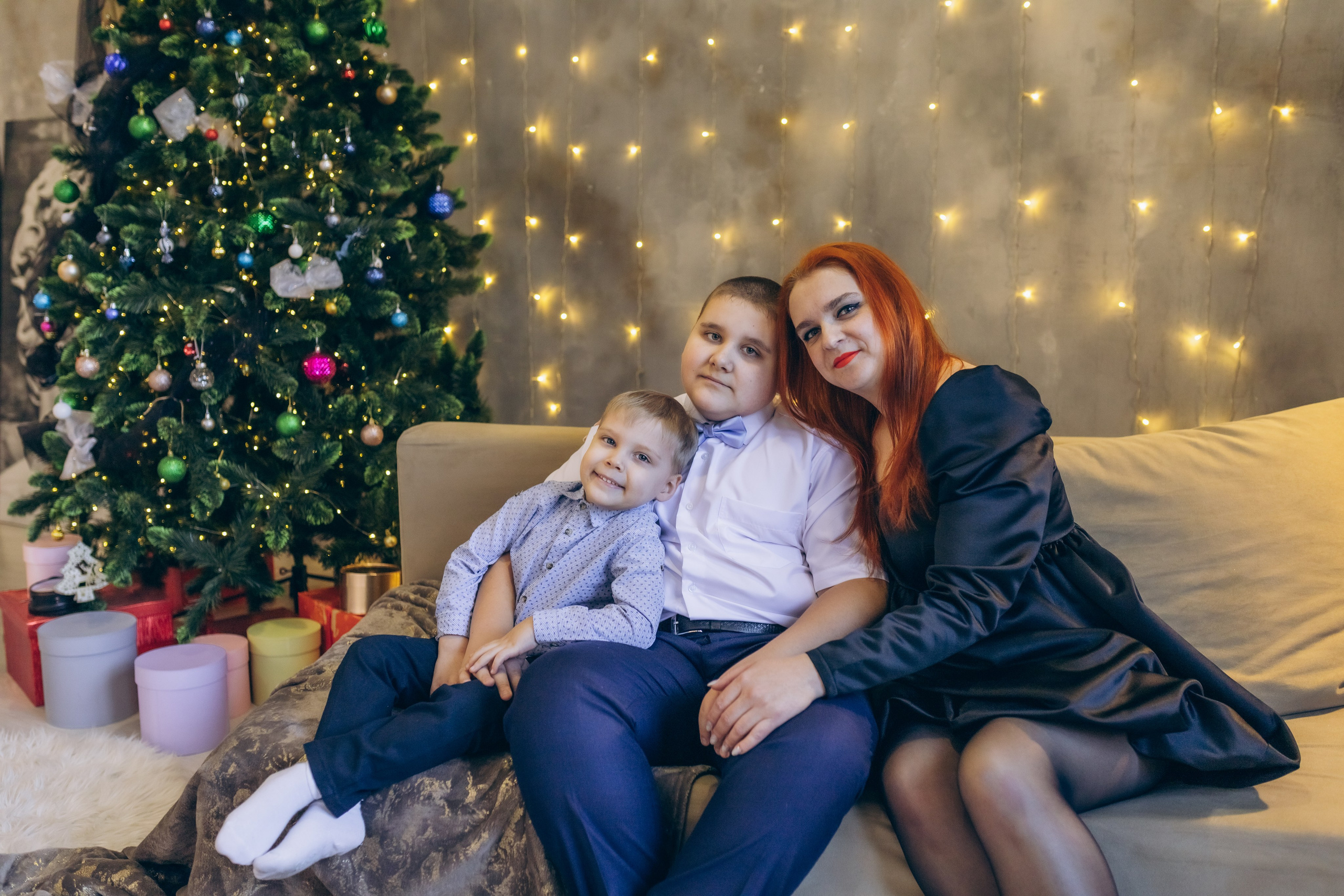 Новогодняя фотосессия для Марии. Семейный и детский фотограф Новокузнецк Евгения Лебеденко