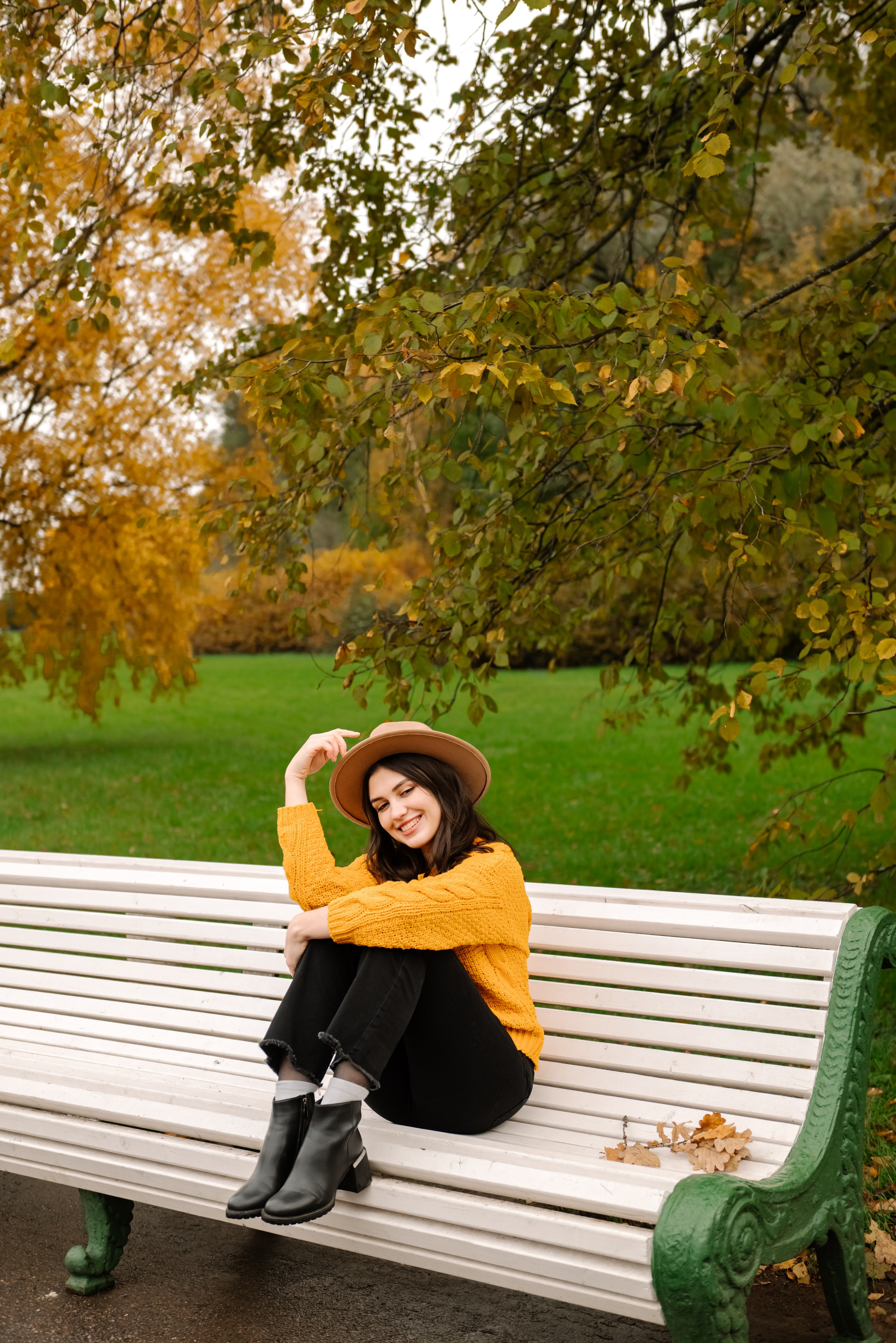 Осенняя фотосессия в Питере на Елагин острове. Свадебный и сеейный фотограф в Санкт-Петербурге Елена Худякова