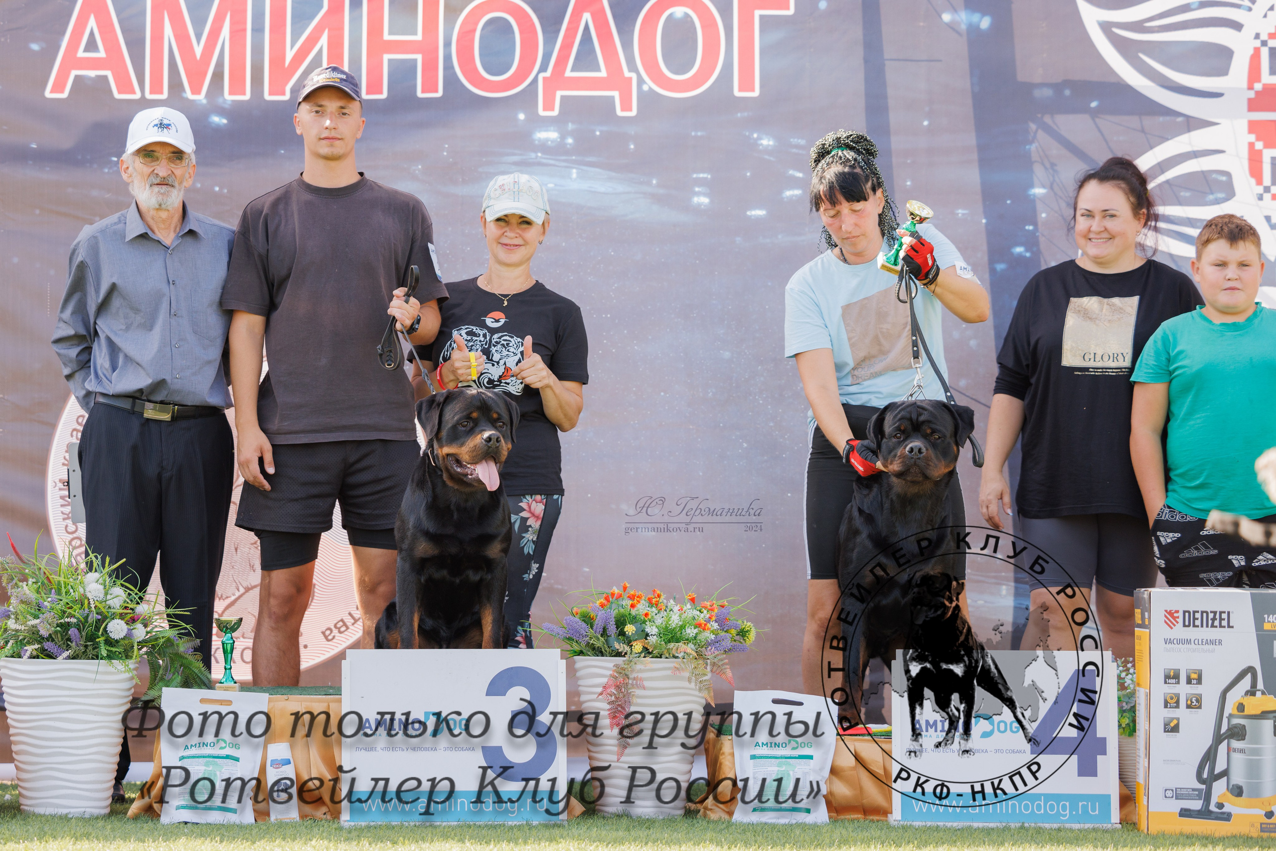 Анапа ротвейлеры 14-15.09.2024. Фотограф-анималист Юлия Германика