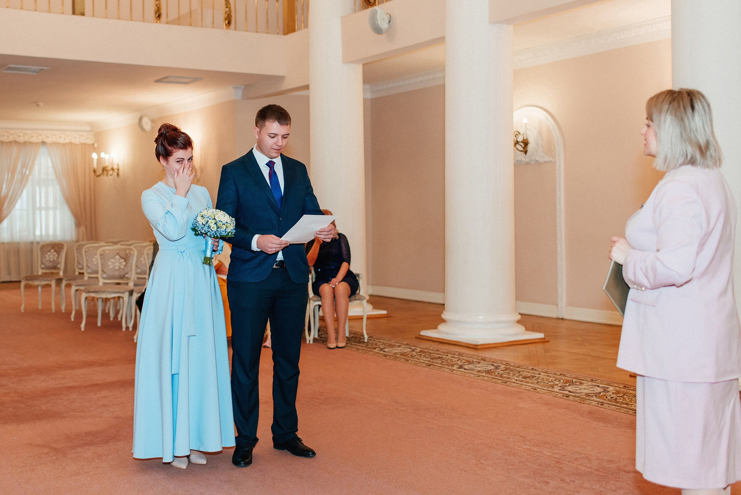 Евгения и Владислав. Регистрация в Пушкине. Семейный и Свадебный фотограф. Санкт-Петербург. Пушкин