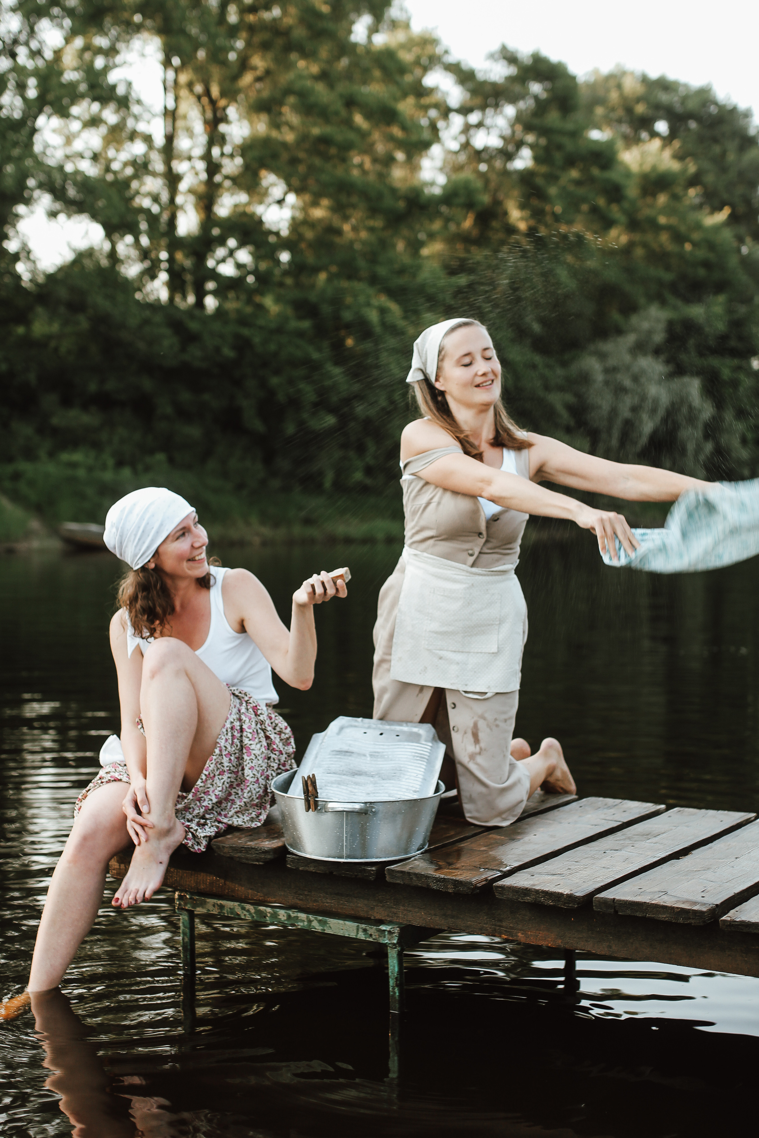 Веселая стирка. Семейный Life style фотограф в Великом Новгороде Юлия Ефимова