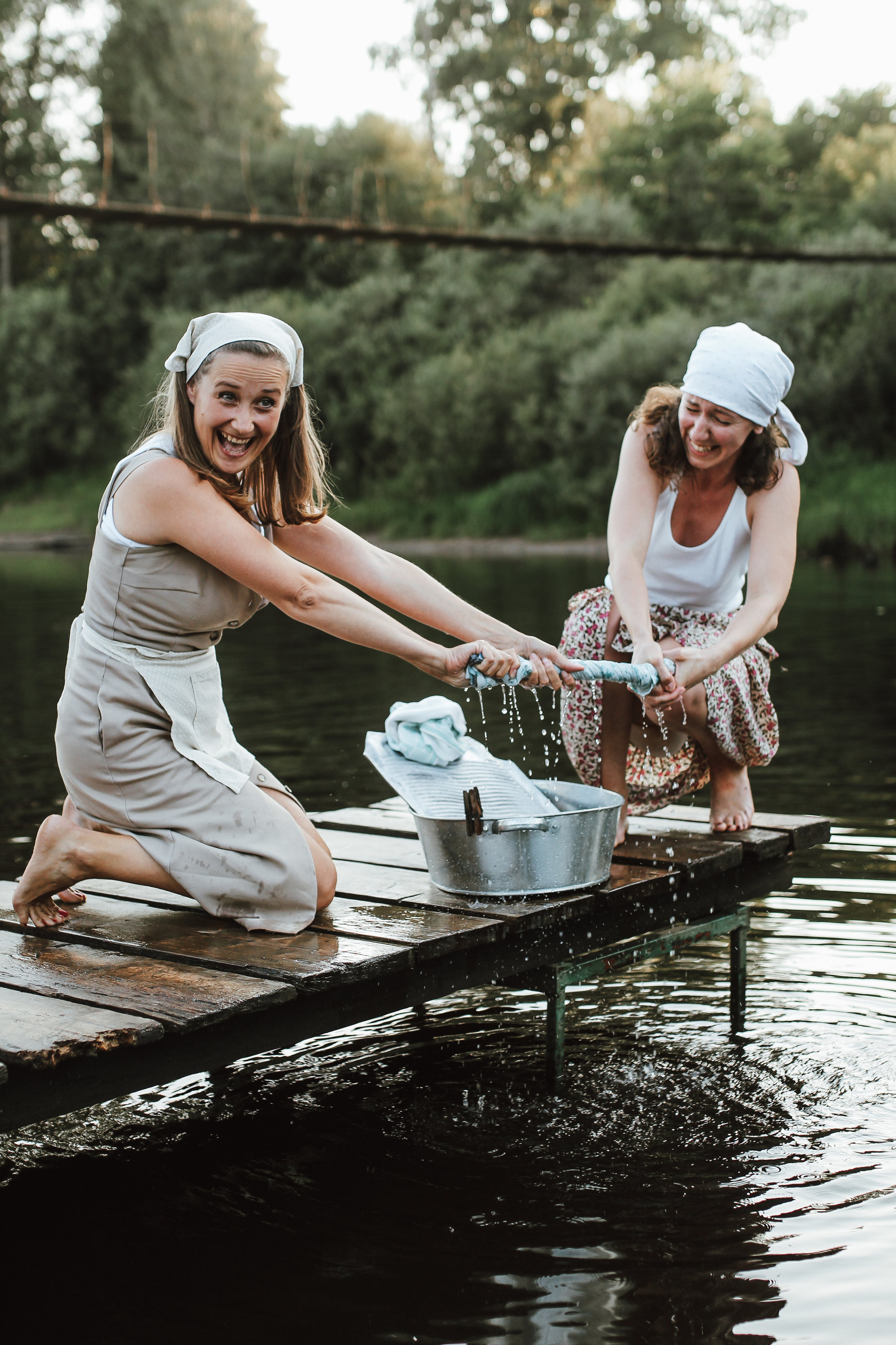 Веселая стирка. Семейный Life style фотограф в Великом Новгороде Юлия Ефимова