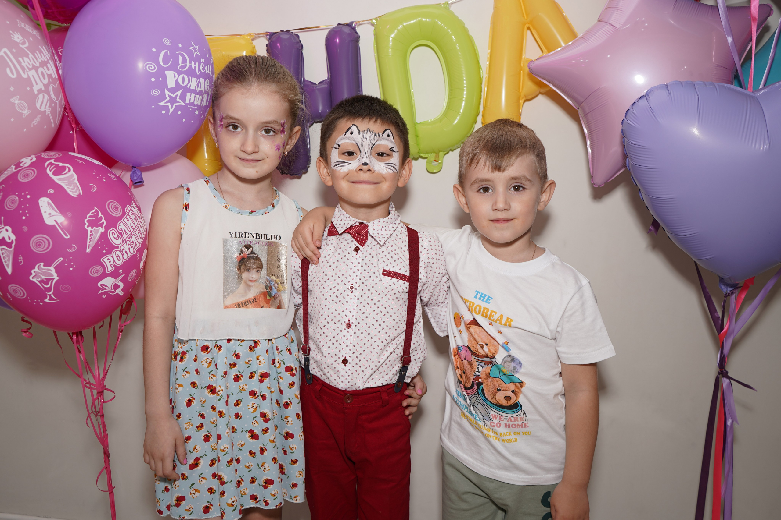 Детский день рождения 5 лет. Главная