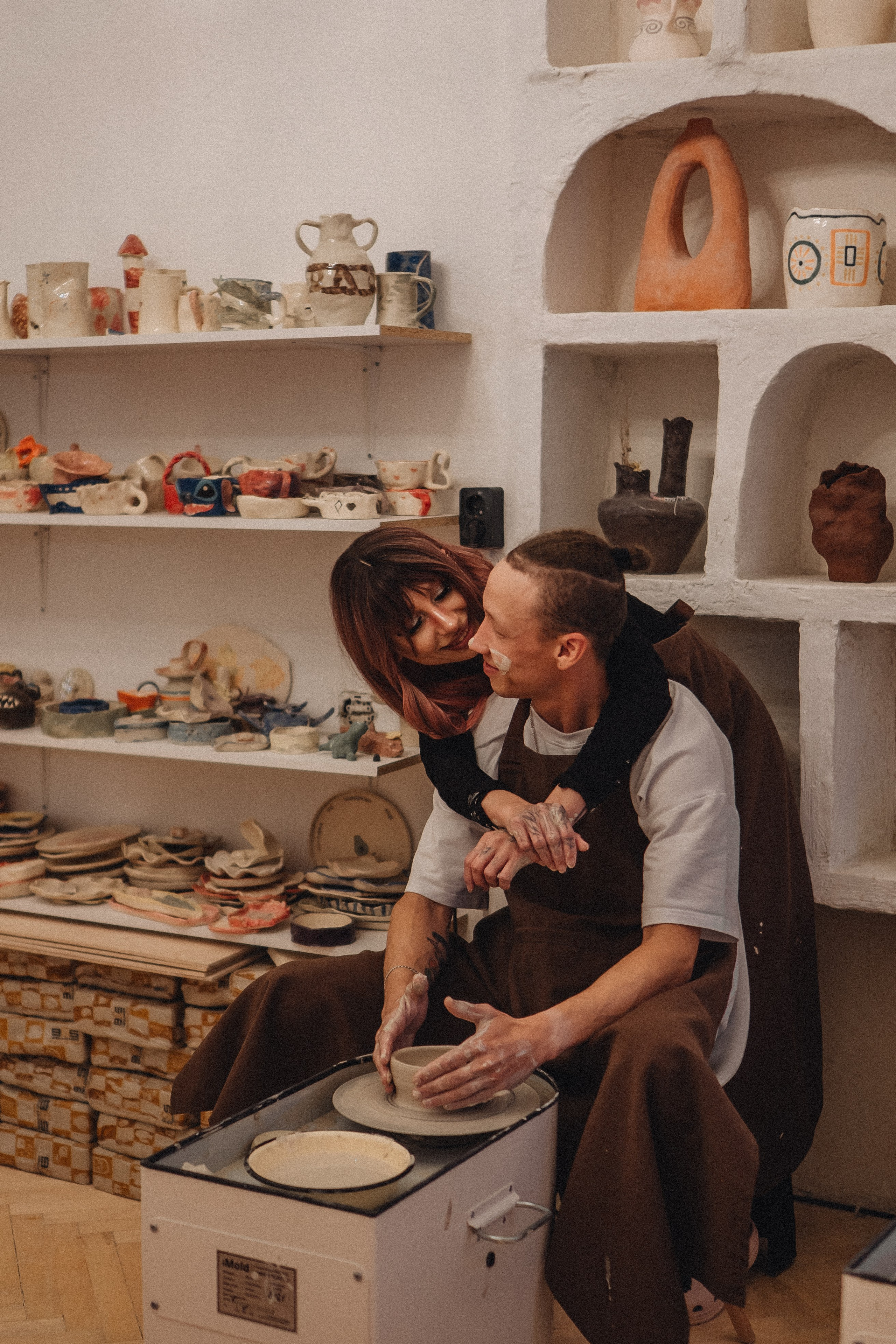 СВИДАНИЕ В ГОНЧАРНОЙ МАСТЕРСКОЙ. Профессиональный фотограф, Санкт-Петербург — Виктория Богомолова