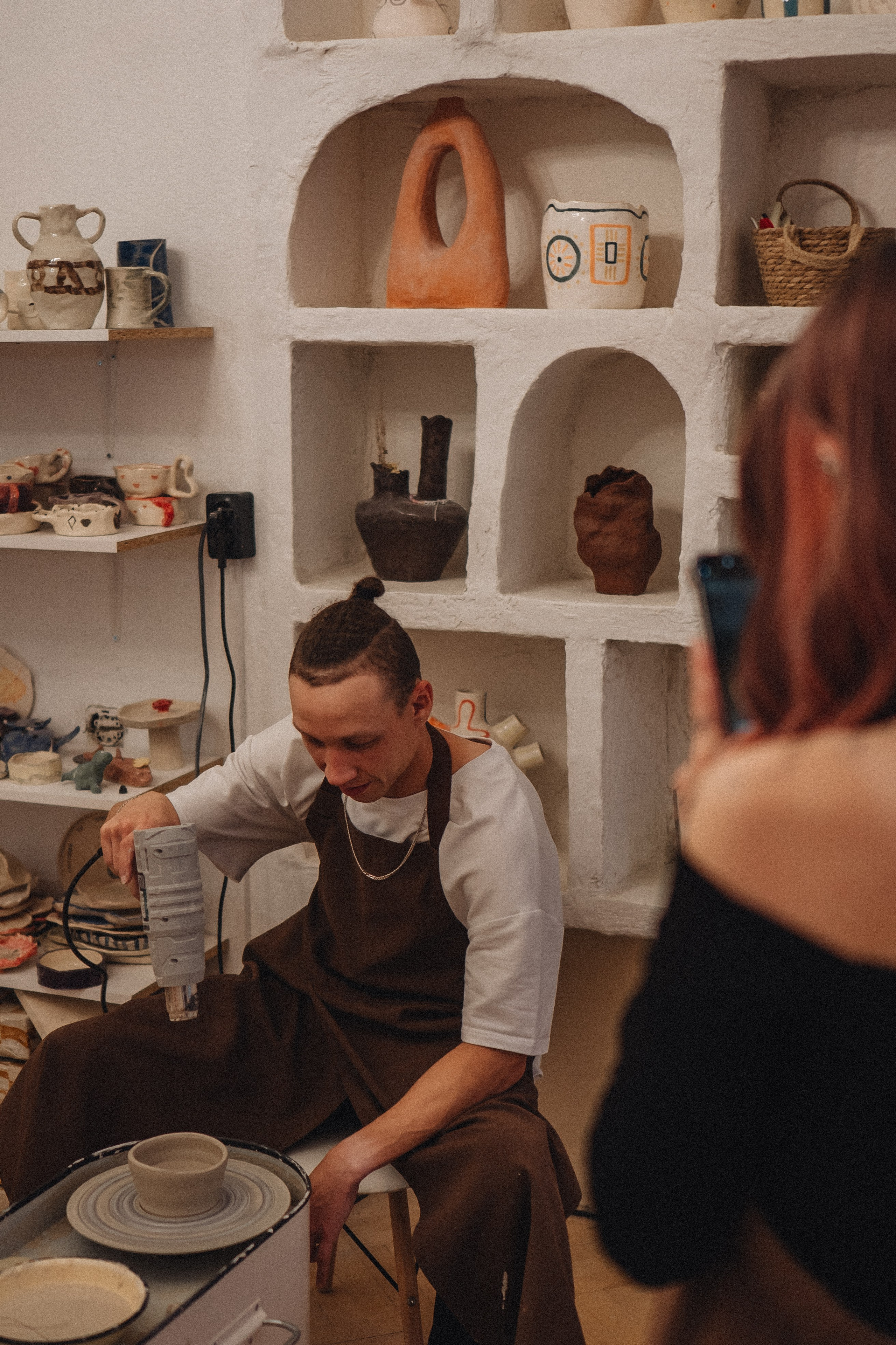 СВИДАНИЕ В ГОНЧАРНОЙ МАСТЕРСКОЙ. Профессиональный фотограф, Санкт-Петербург — Виктория Богомолова