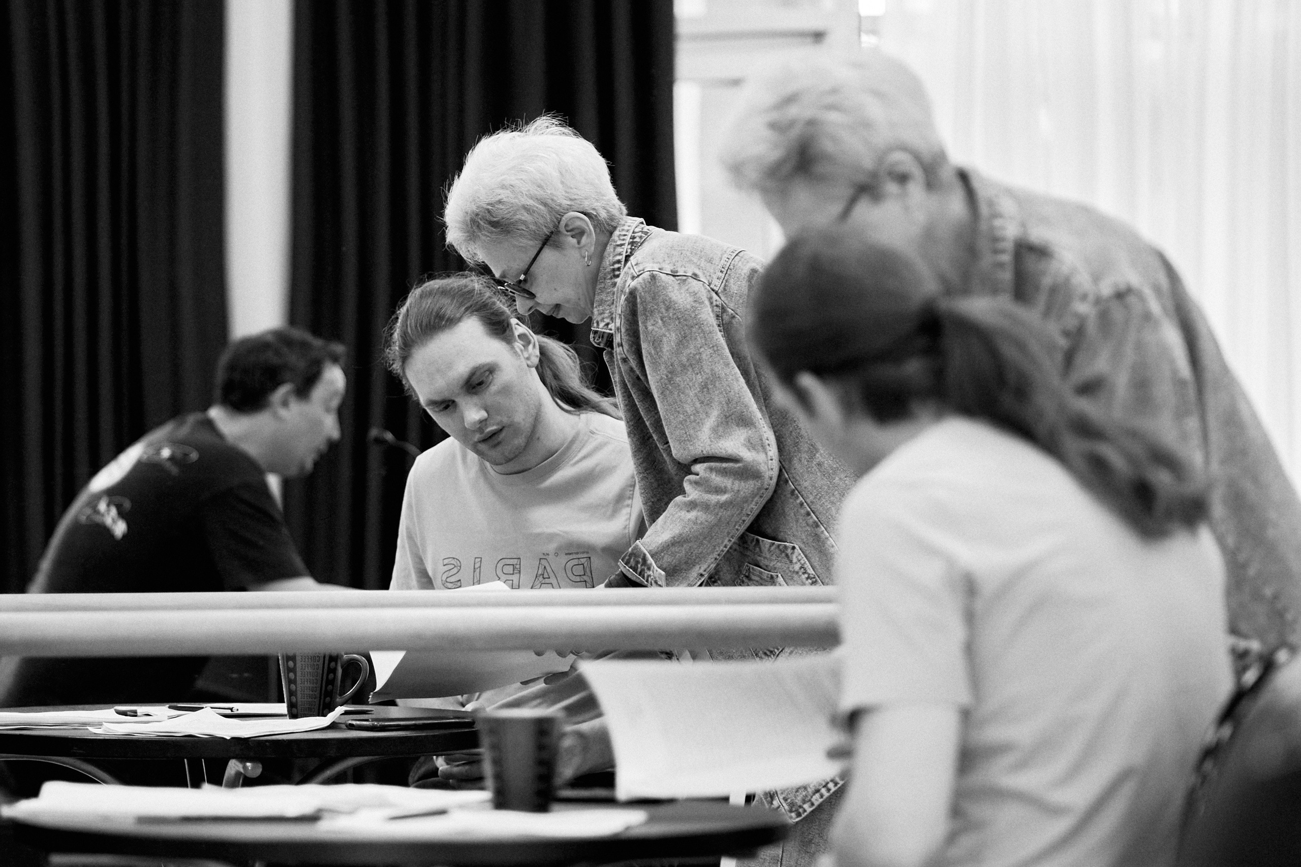 Шинель | репетиция. Фотограф Юлия Маринина