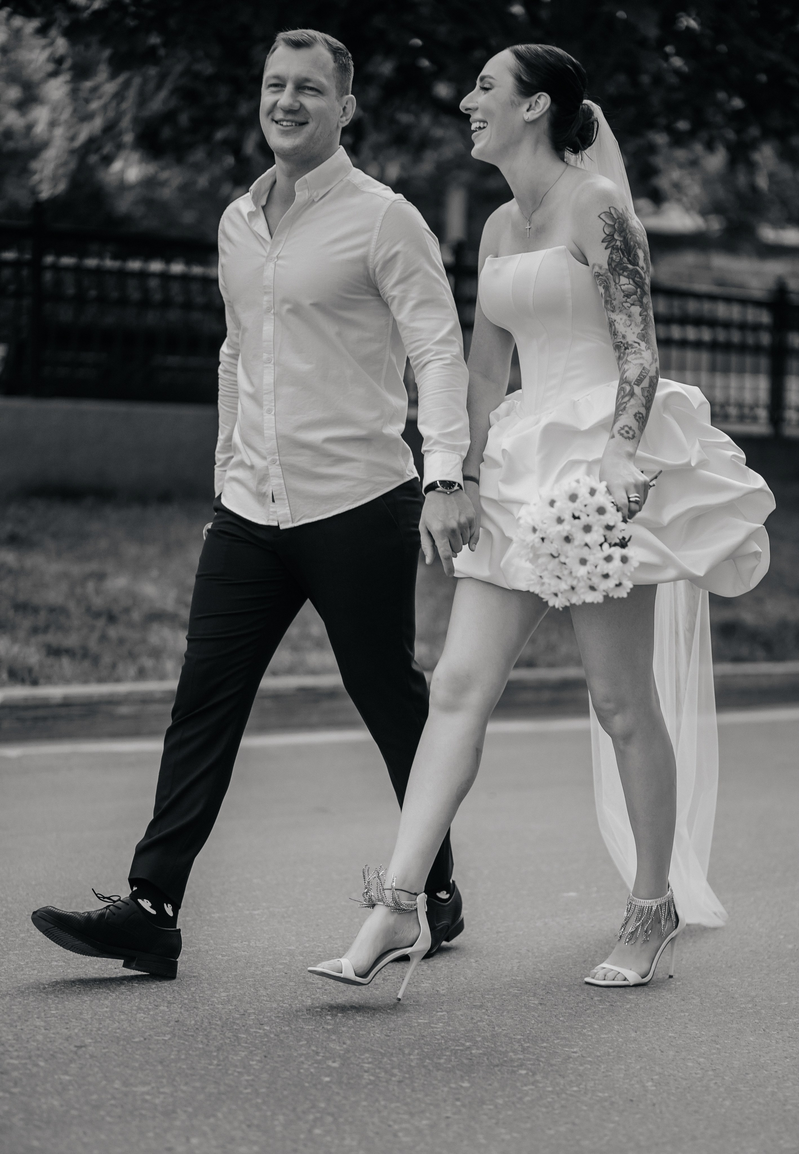 Свадебная прогулка Сергей и Вика. Свадебный и семейный фотограф Ибрагимова Мария из Екатеринбурга