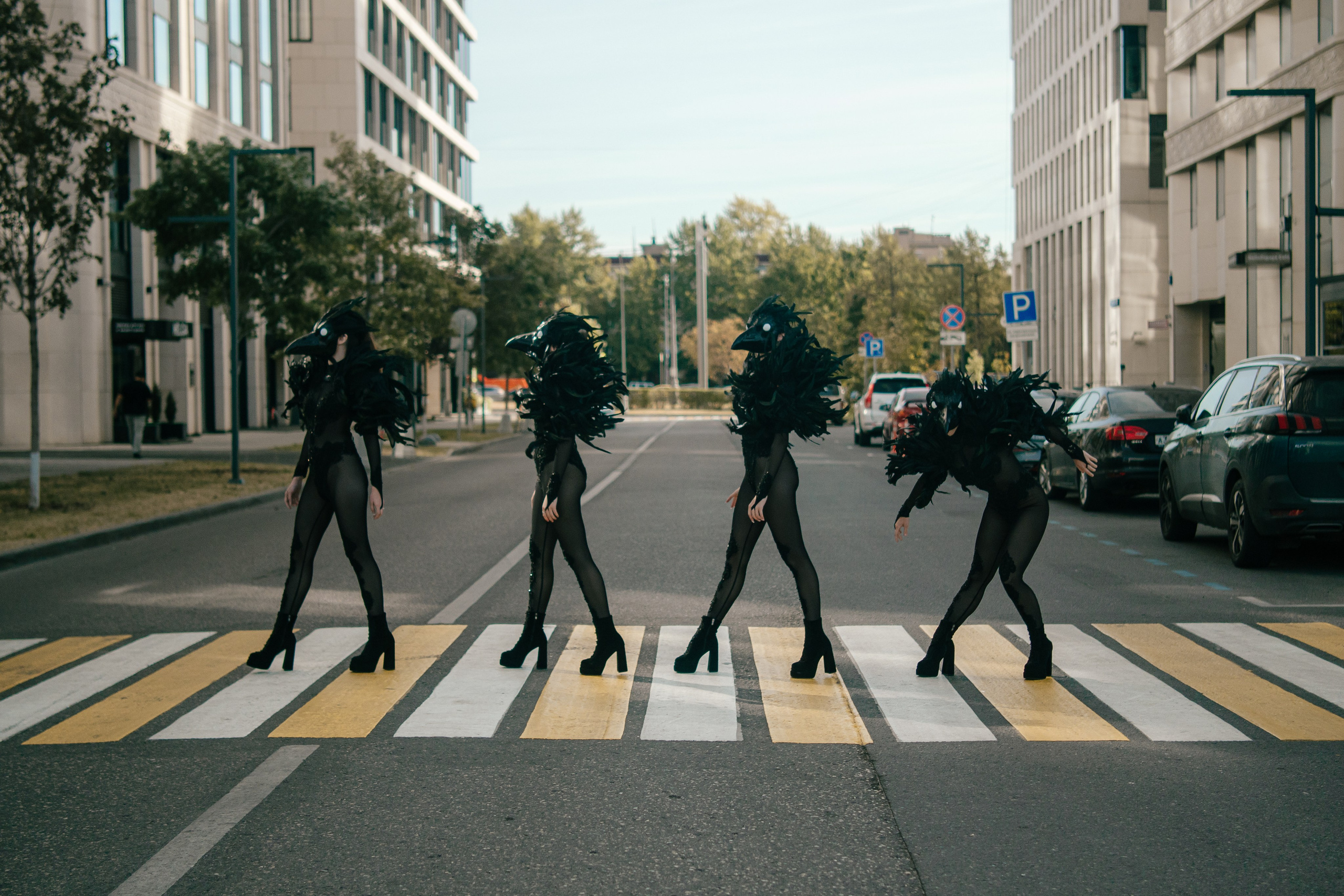 Вороны Circus Zone. Фотограф / видеограф в Москве и Сочи Sofia Riversong