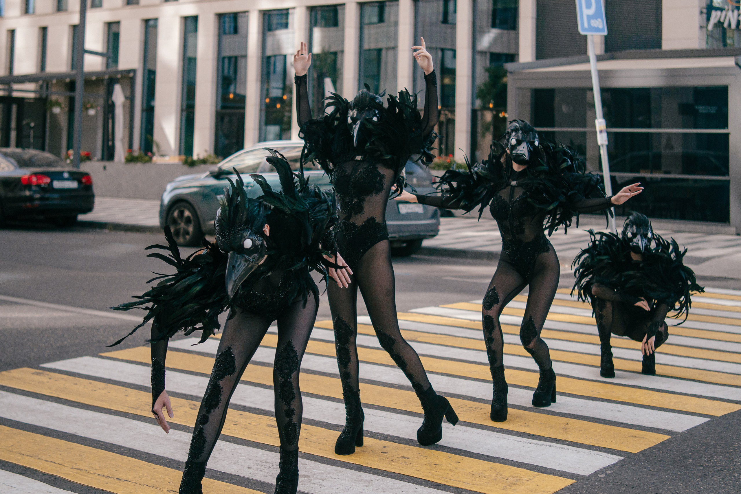 Вороны Circus Zone. Фотограф / видеограф в Москве и Сочи Sofia Riversong