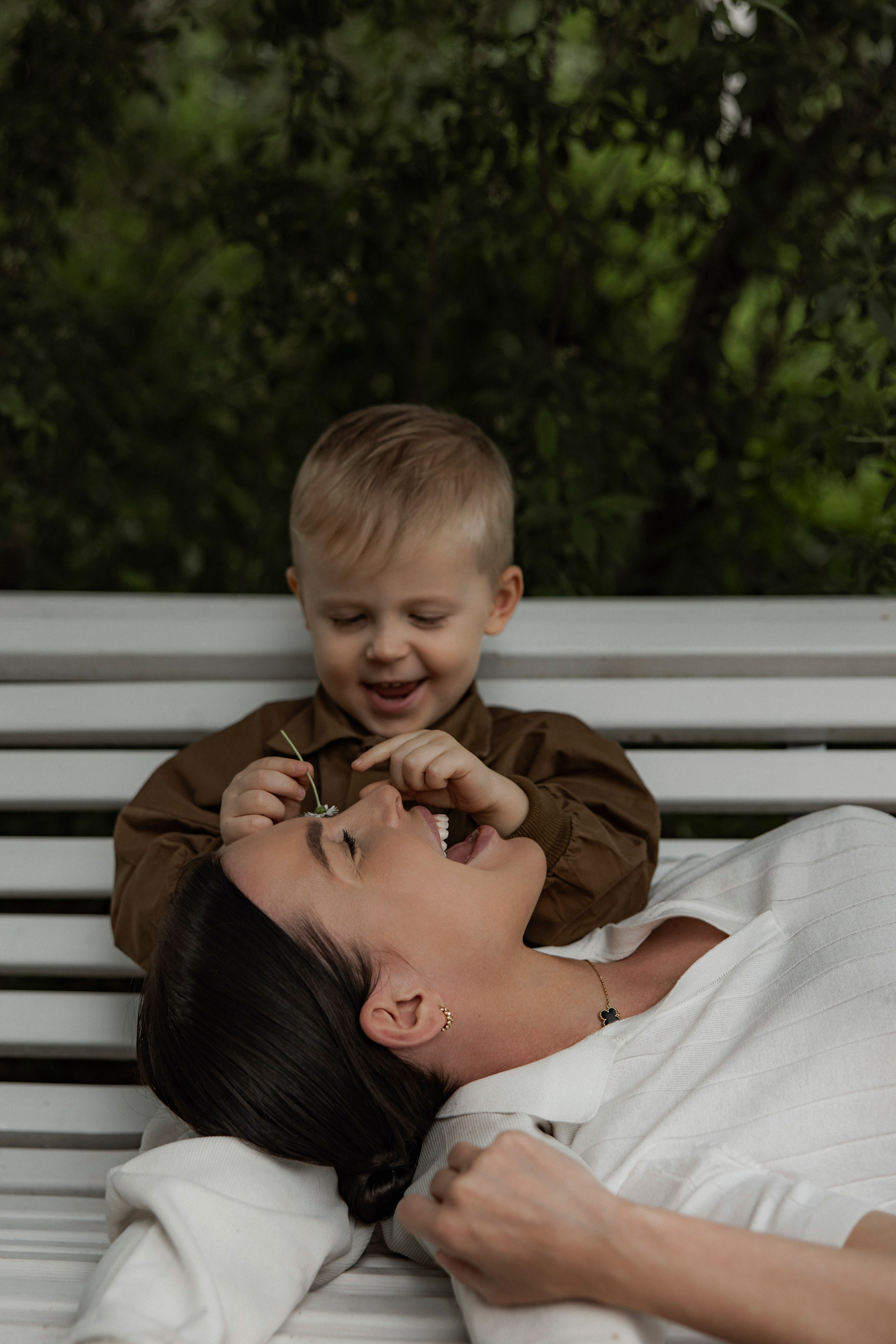 Фотосессия матери и сына. Женский и контент фотограф в Москве. Алла Поломарь