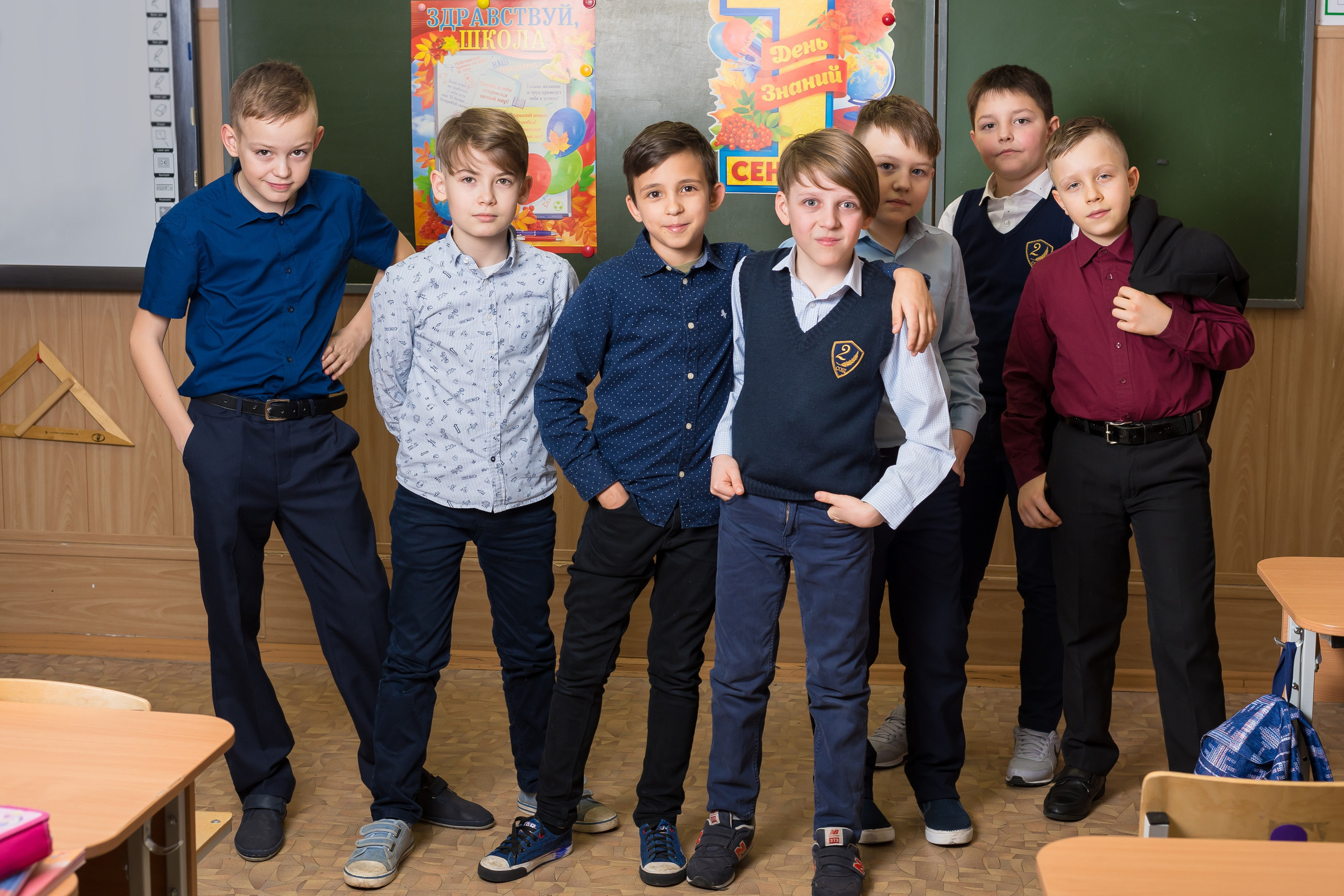 В школе. Детский фотограф в Екатеринбурге и Берёзовском Евгений Кондаков