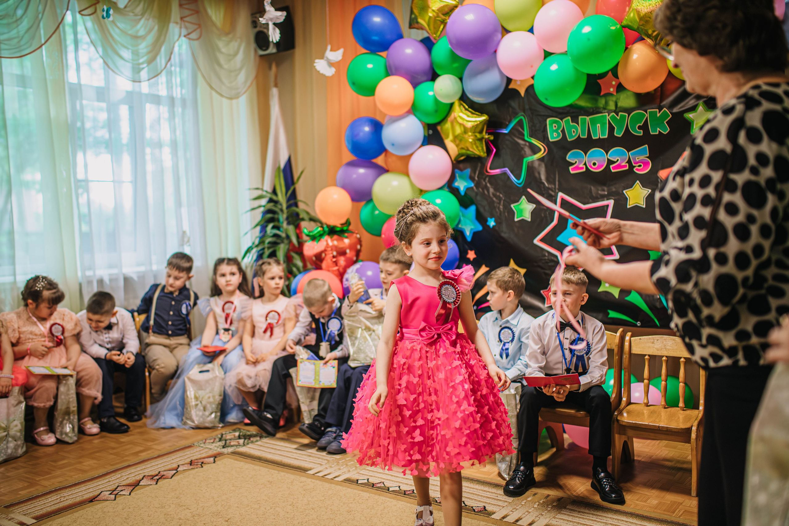 Выпускной в детском садике Светлячок г. Пустошка. Фотограф Дарья Маташкова