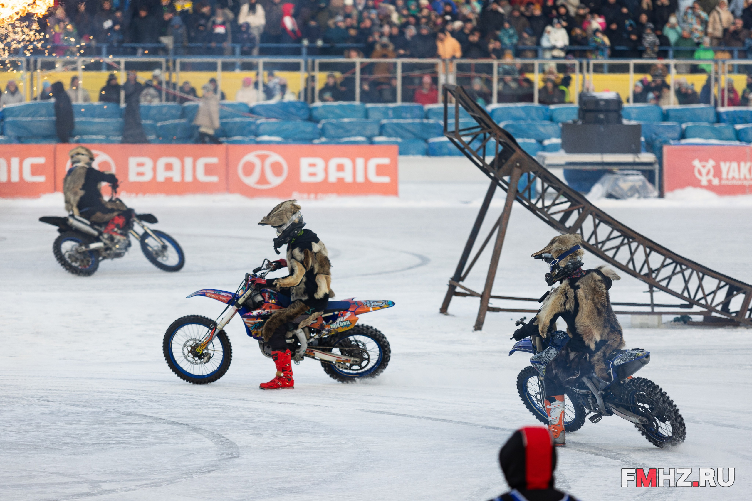 BAIC личный чемпионат России по мотогонкам на льду. 15.02.25. Фотограф Ольга Гирусова «Пантерочка» Москва