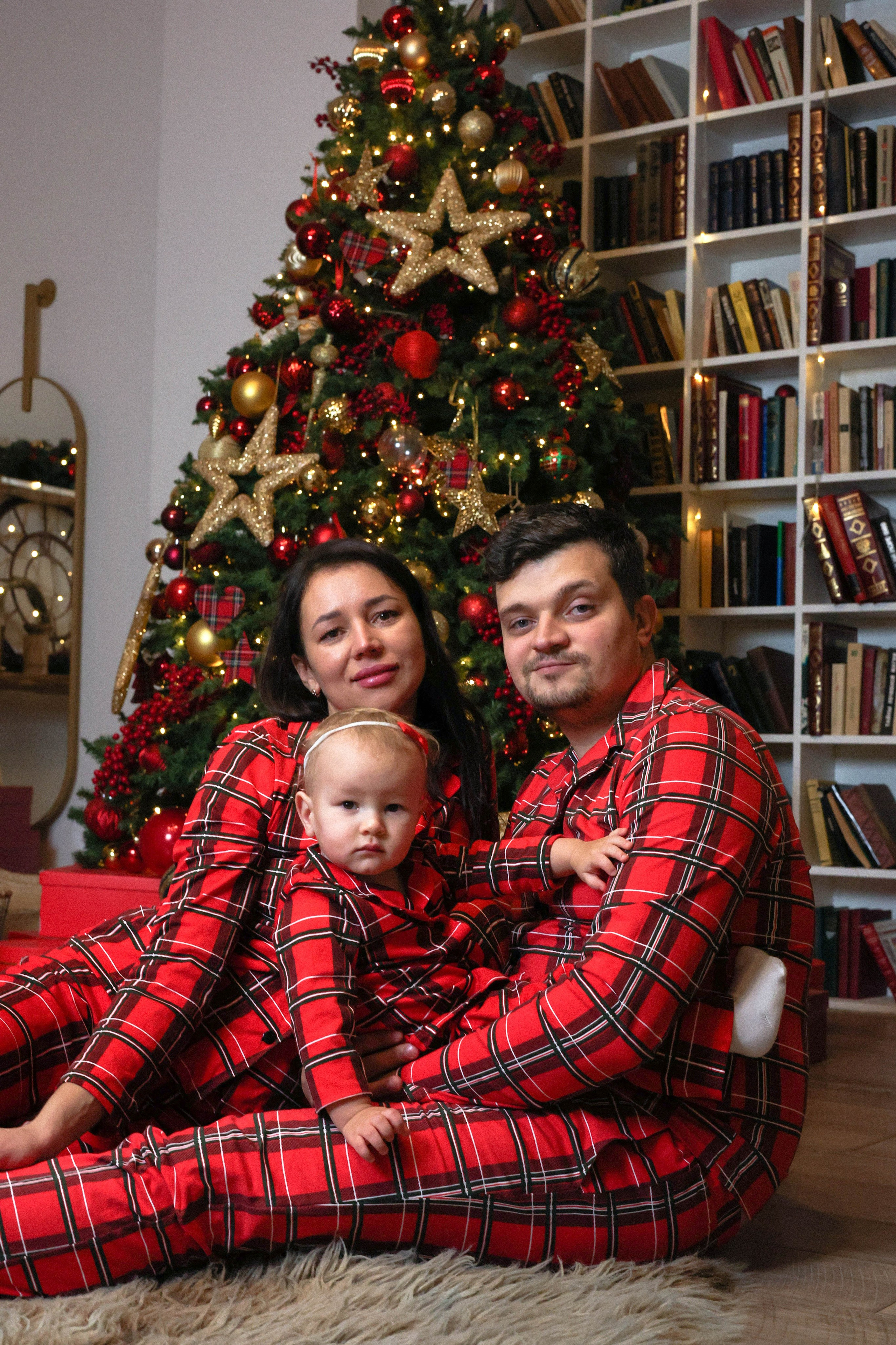 Новогодняя история «Наталья и ее семья». Фотограф в Москве Анастасия Калинина