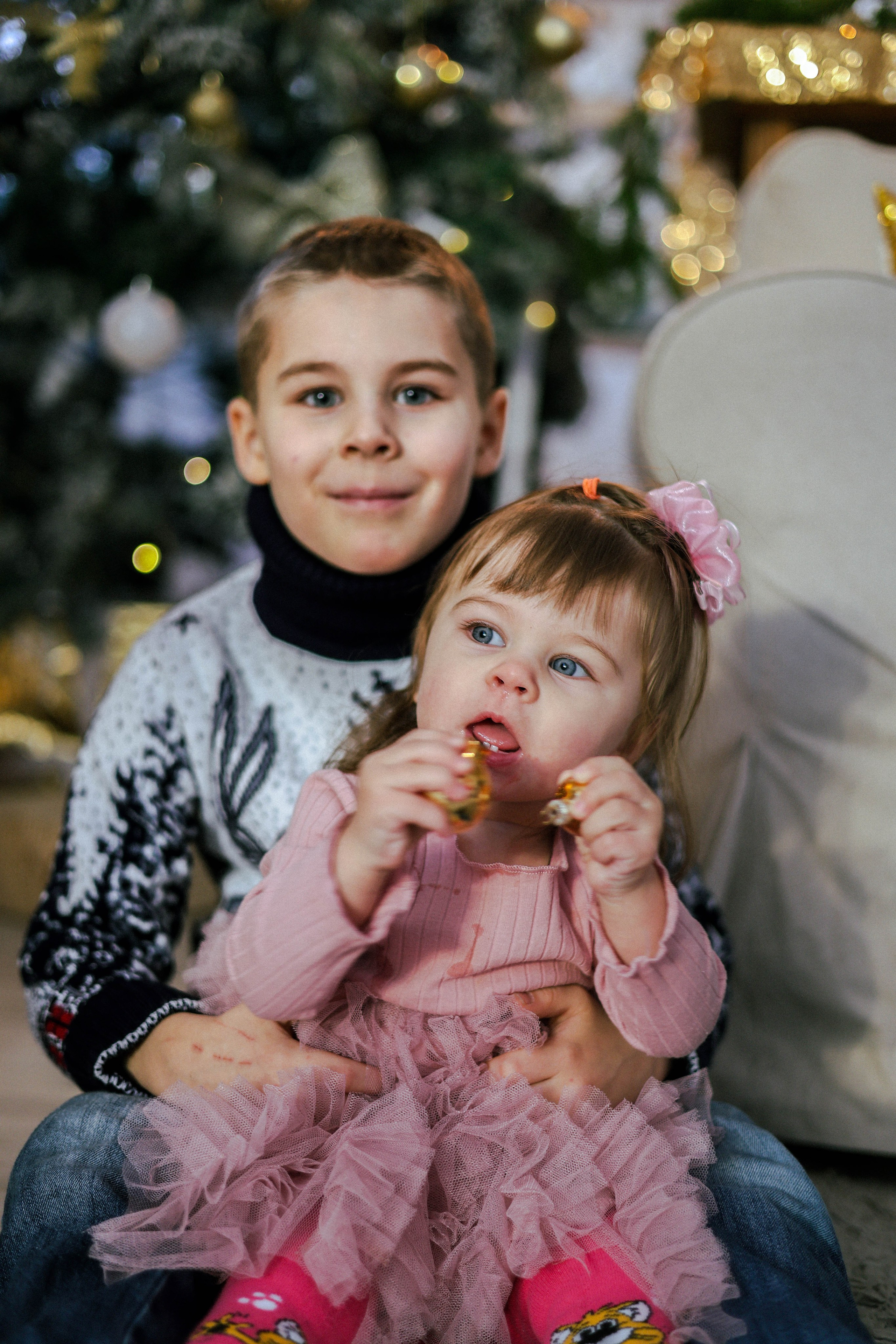 Новогодняя история «Нелля и ее семья». Фотограф в Москве Анастасия Калинина