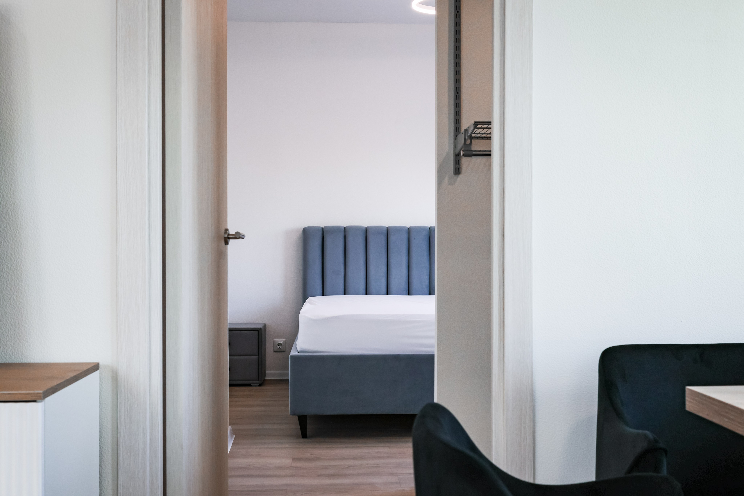 APARTMENT COMPLEX INTERIOR. Mixturecaptures