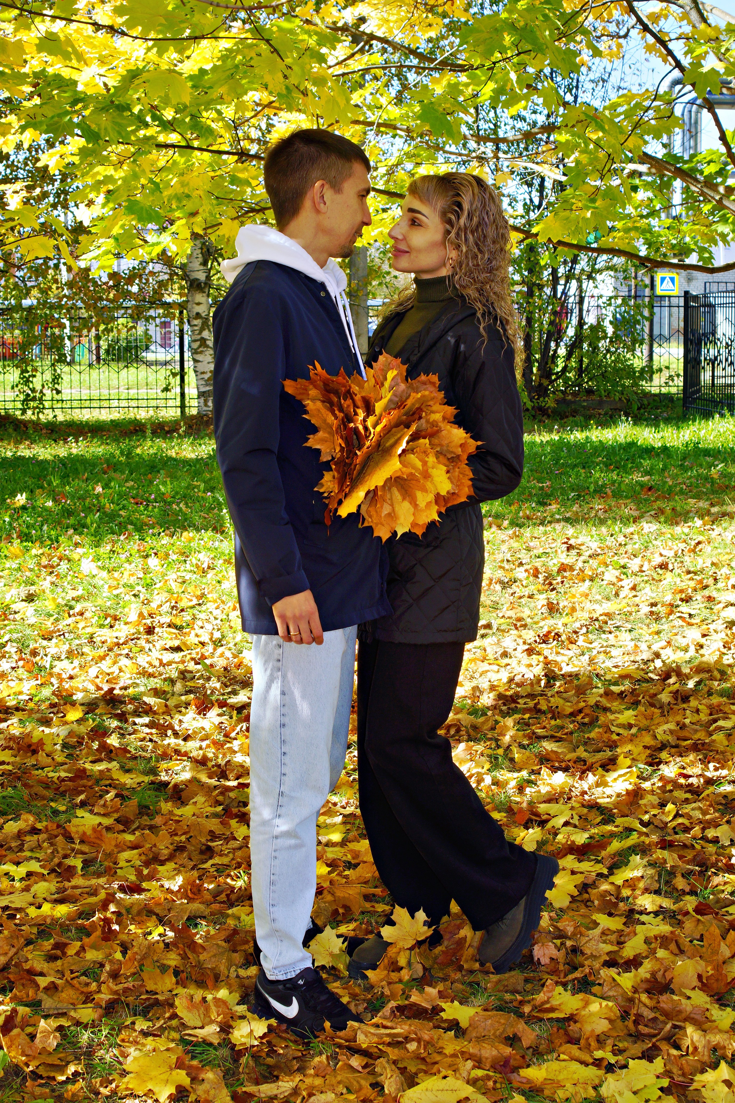 Осенняя фотосессия в детском саду г. Йошкар-Ола