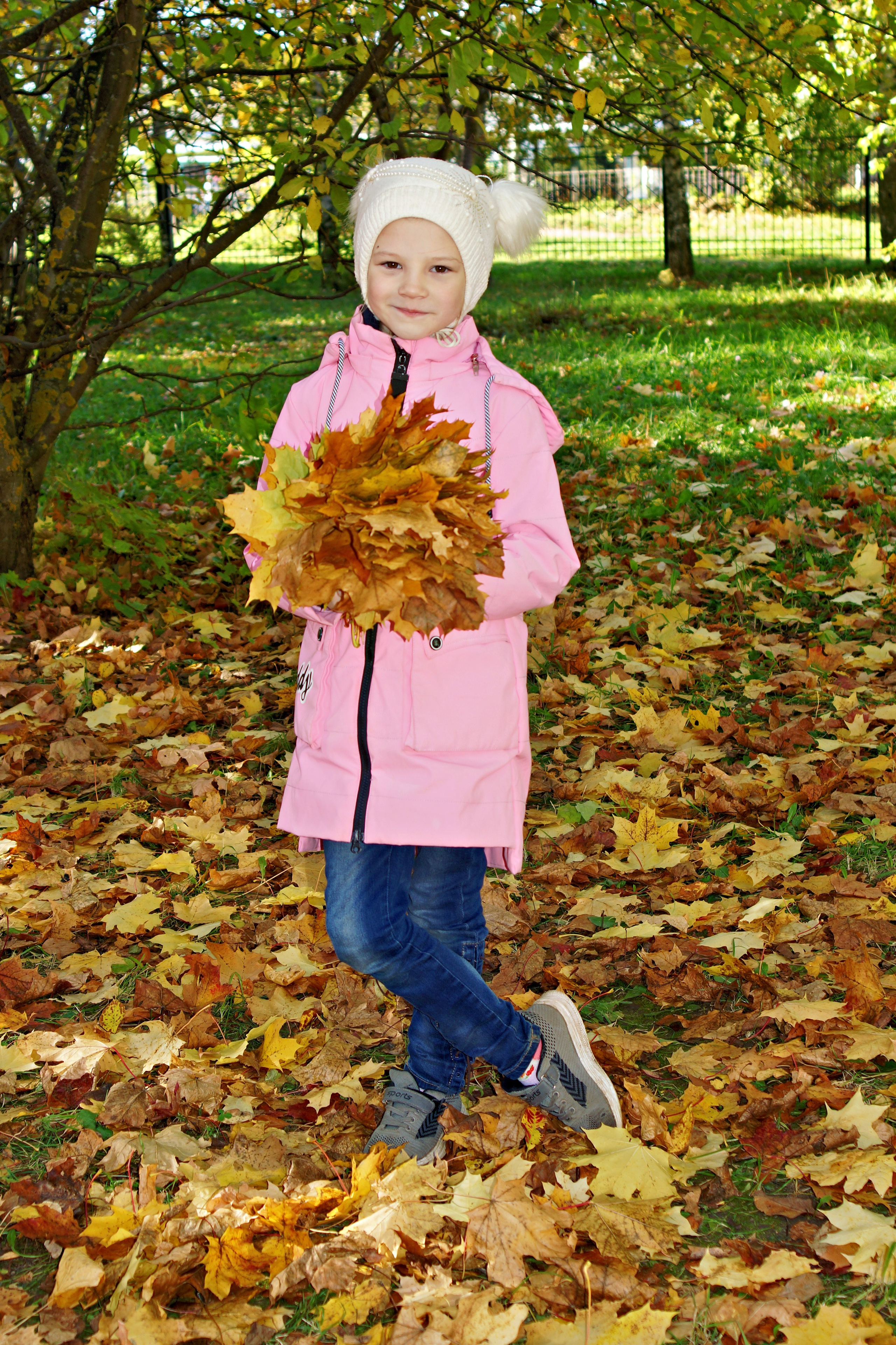 Осенняя фотосессия в детском саду г. Йошкар-Ола