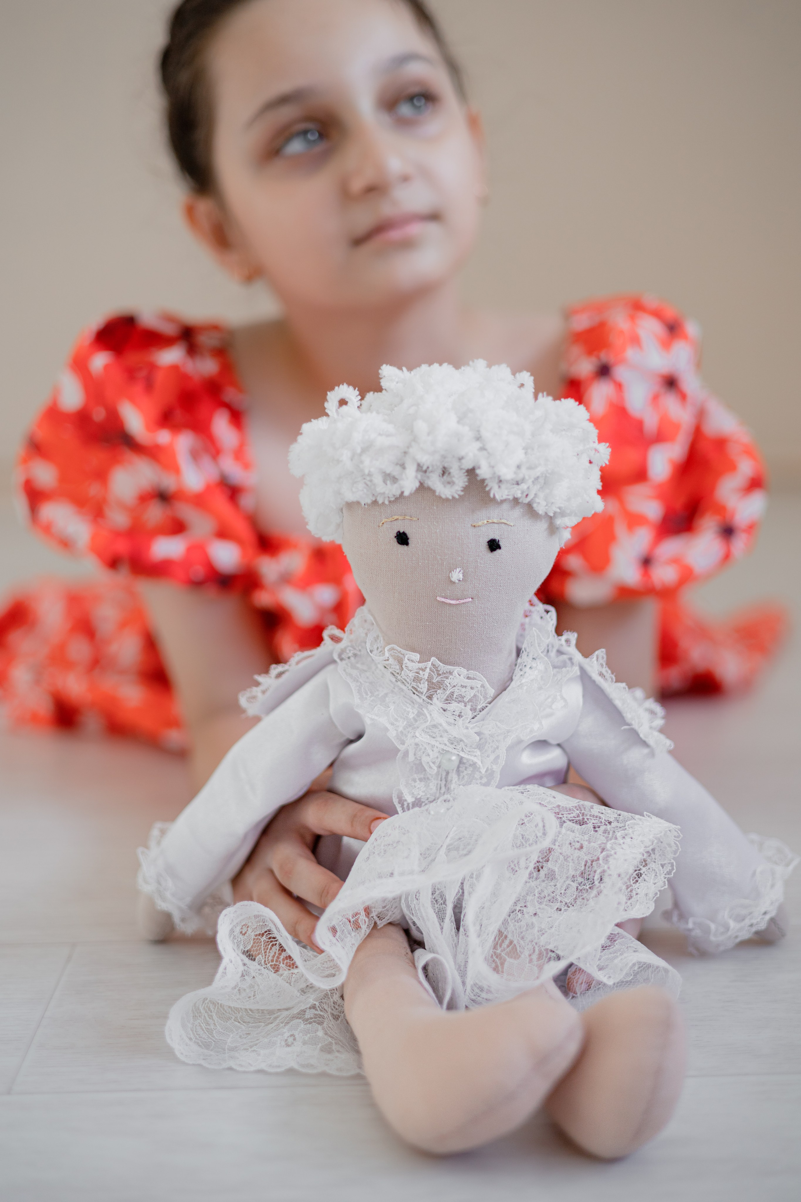 Интерьерная кукла Рождественский Ангел. Школа для девочек во Владивостоке — Само Совершенство