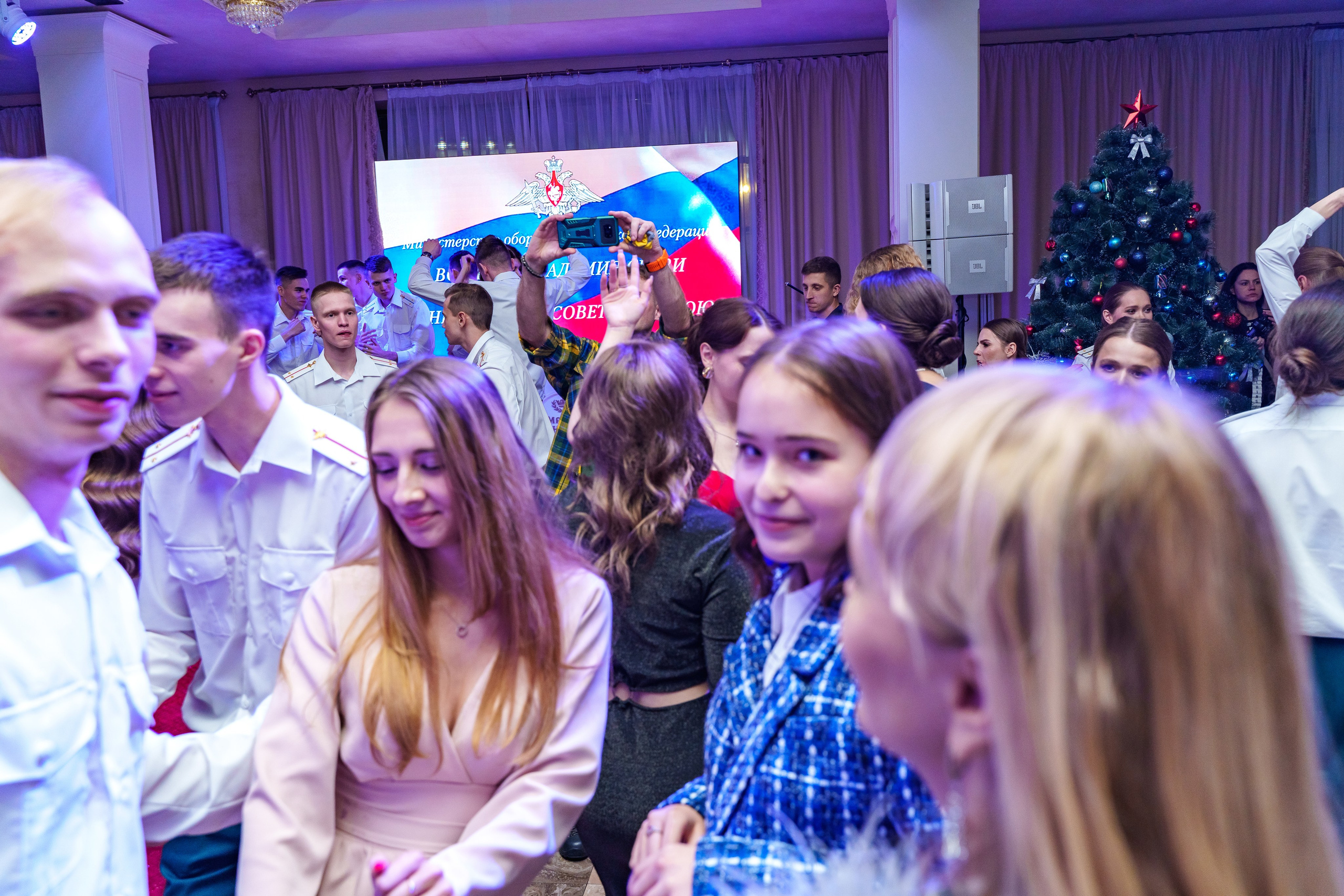 Фотосъемка выпуска военной академии и вручение дипломов