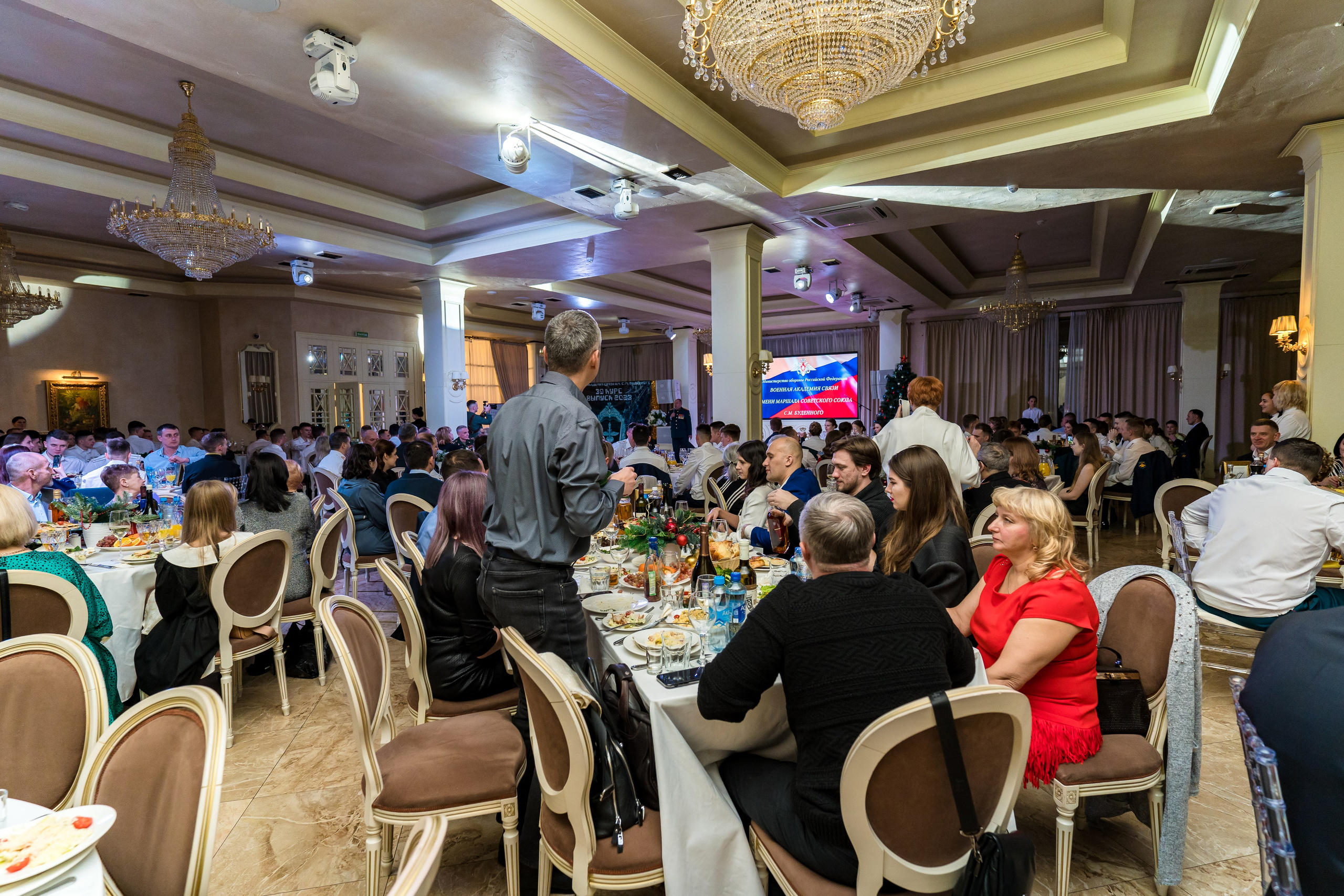 Фотосъемка выпуска военной академии и вручение дипломов