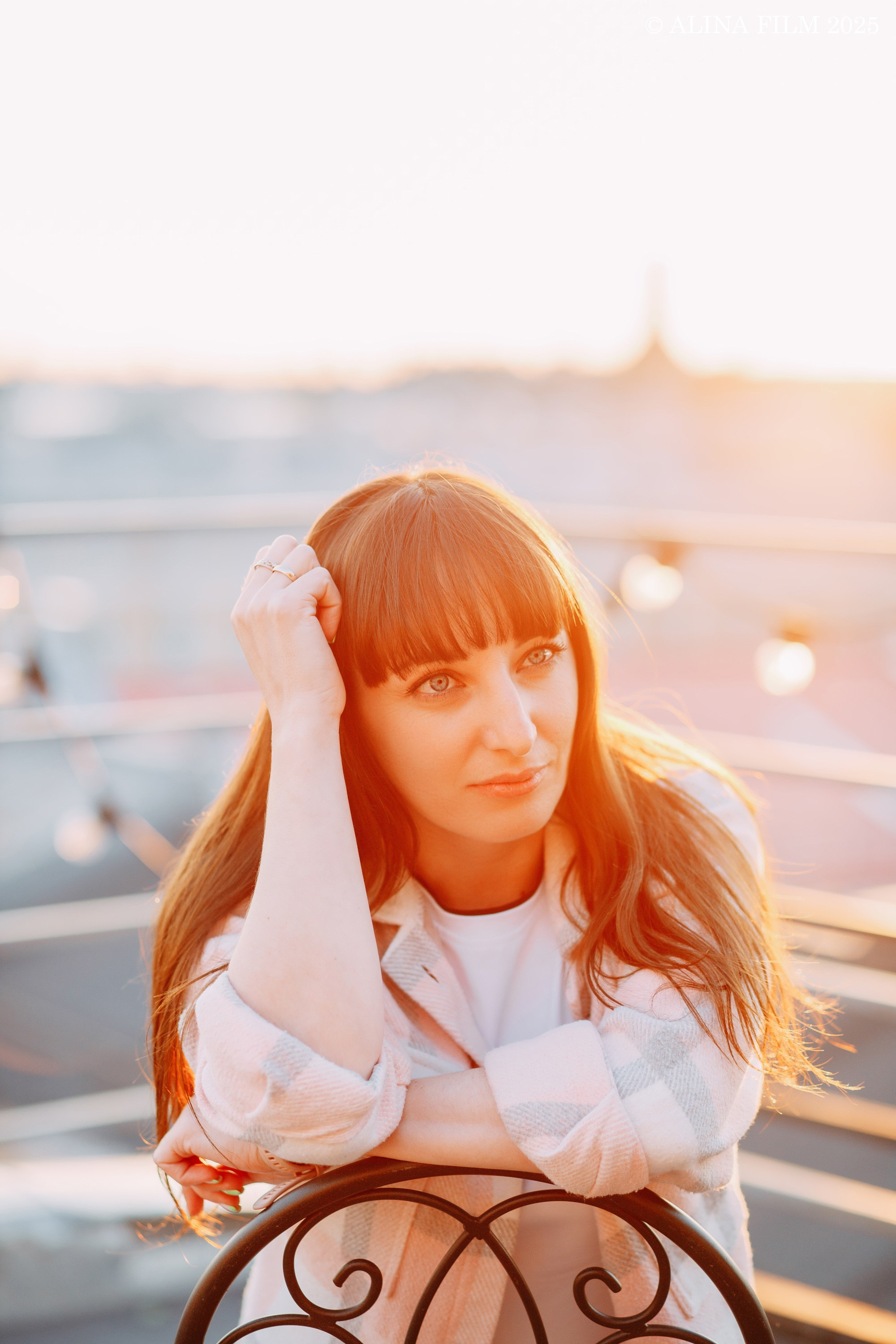 Получасовая фотосессия на крыше. Фотограф в Санкт-Петербурге Alina Film