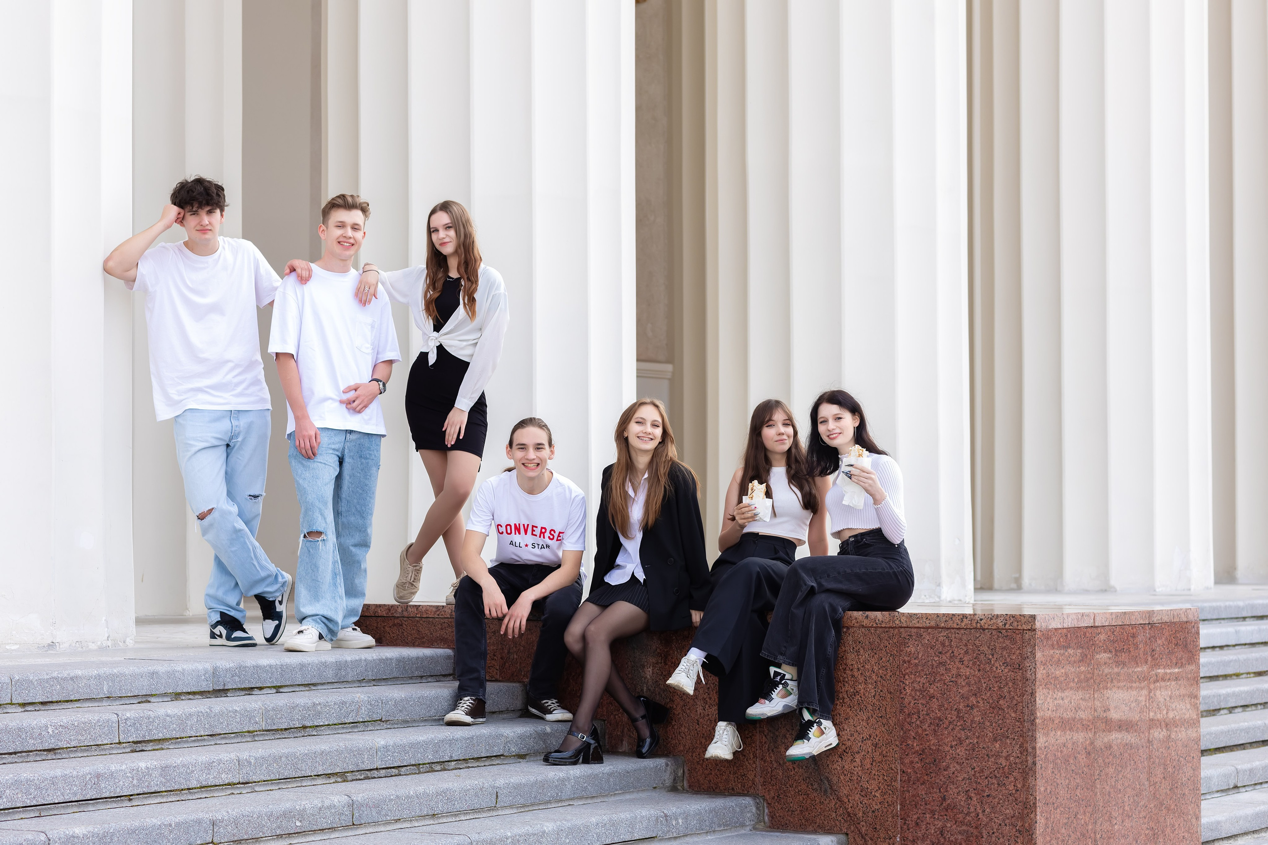 Групповые и сюжетные фотографии в школе