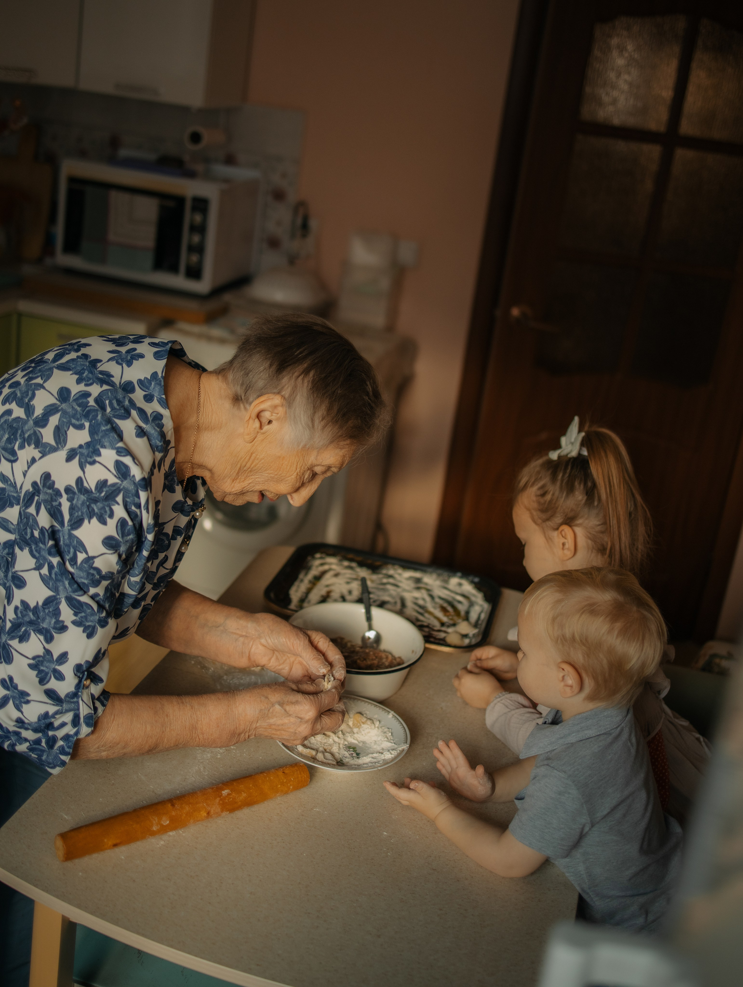 Традиционные пельмени у прабубушки. Фотограф Углич и Ярославль Ольга Тятюшкина