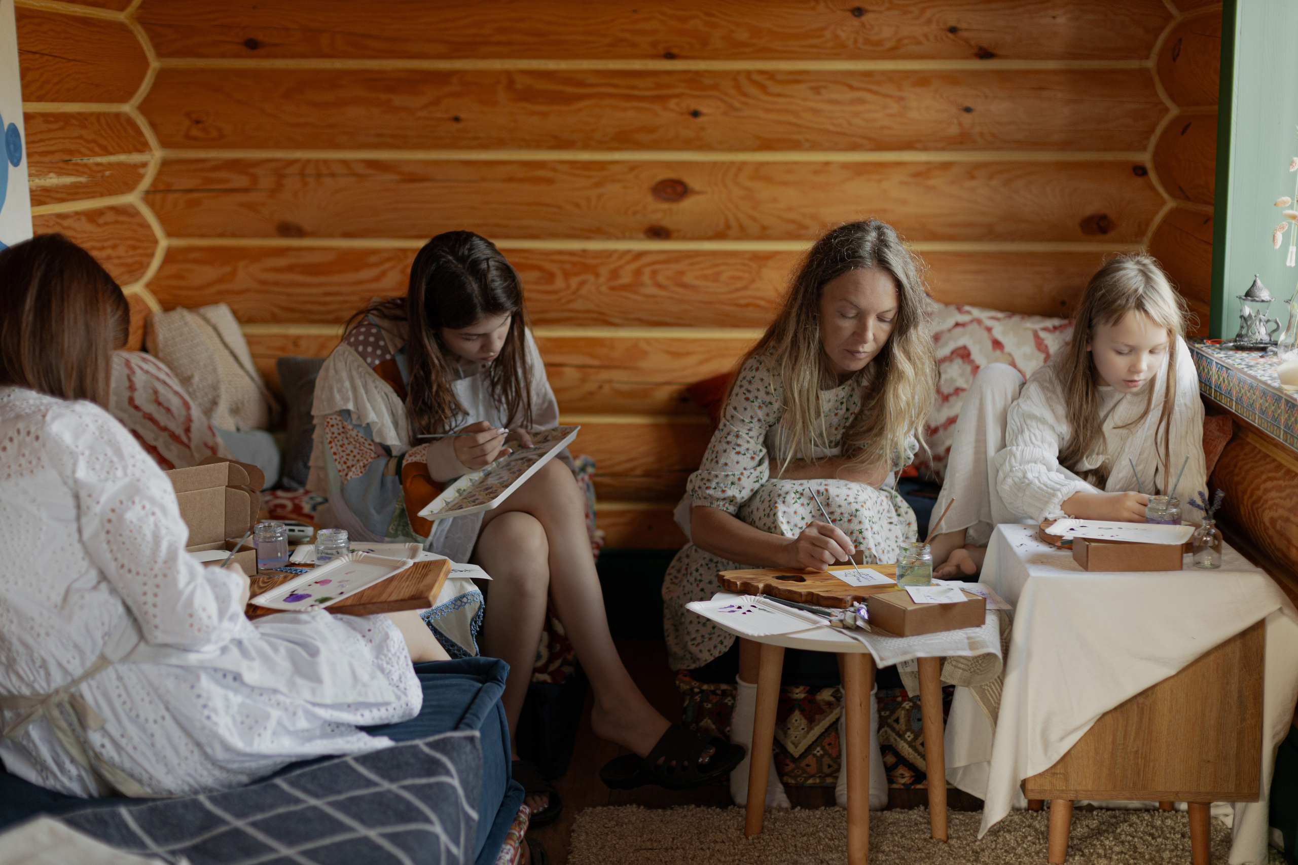 Акварель + Саше в бане. Анастасия Ракчеева Художник