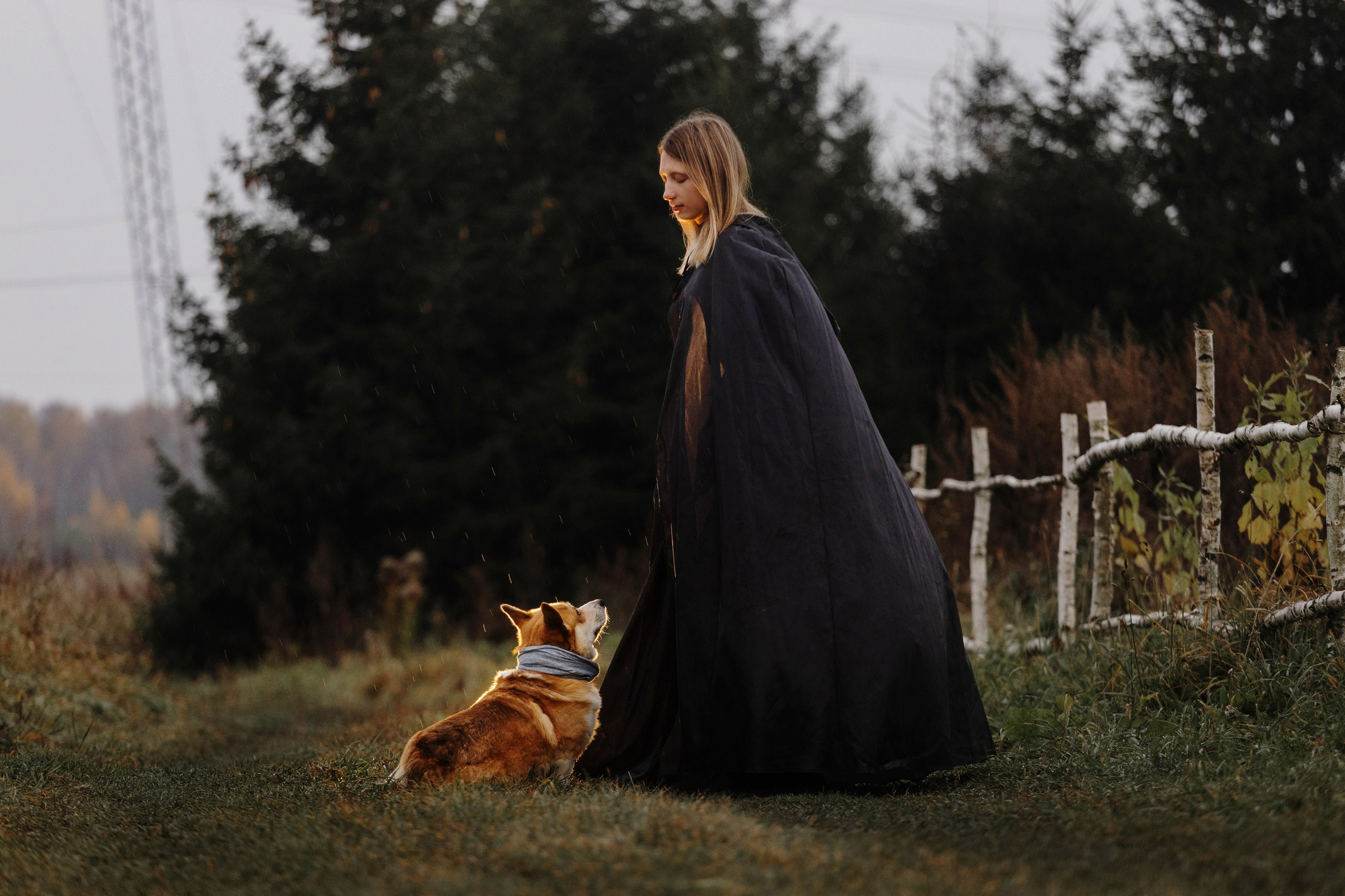 Dog camp / Аня и Бенджи. Фотограф Кузина Вера